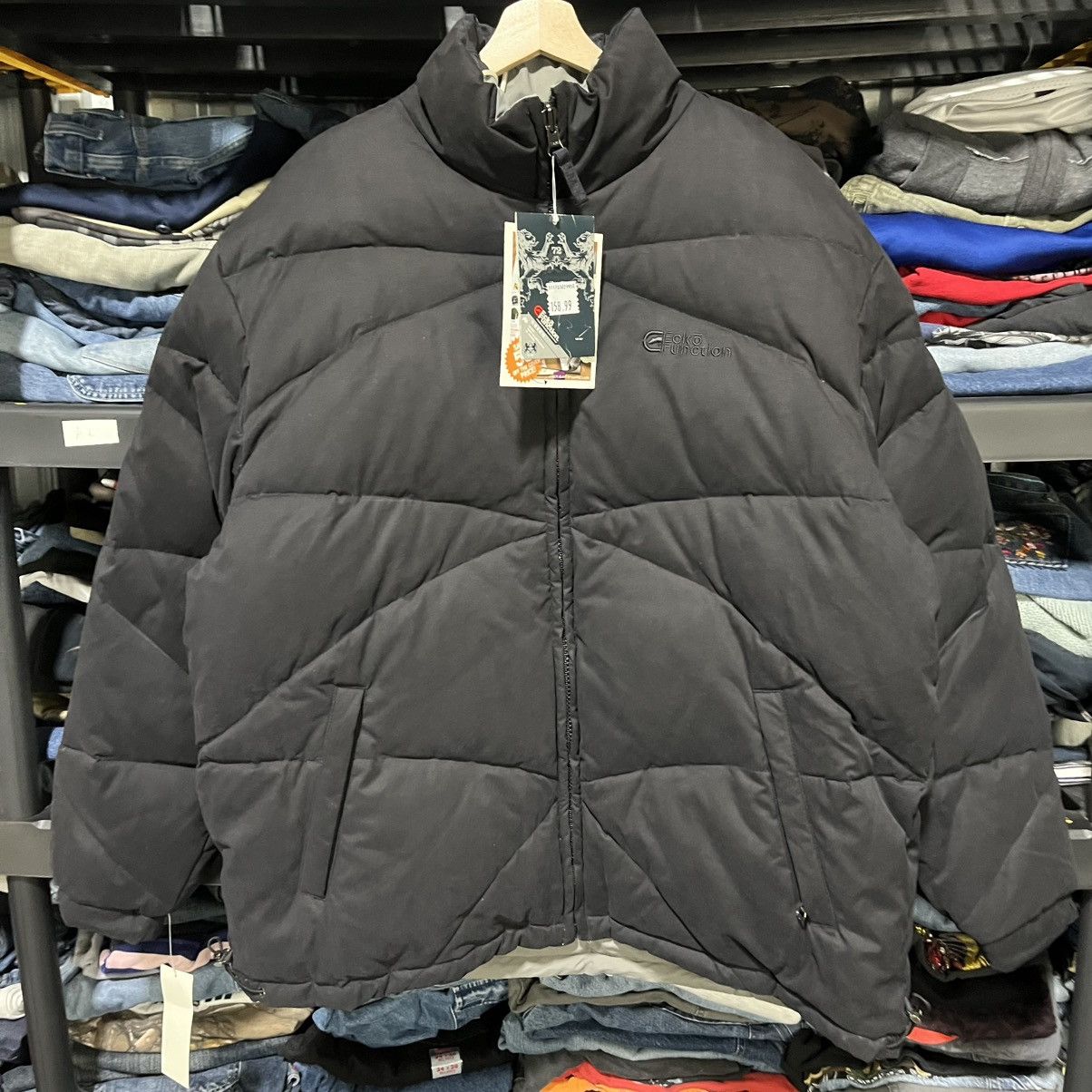 Ecko Unltd. VINTAGE Y2K ECKO FUNCTION HIP-HOP REVERSIBLE PUFFER JACKET Size US XL / EU 56 / 4 - 5 Thumbnail