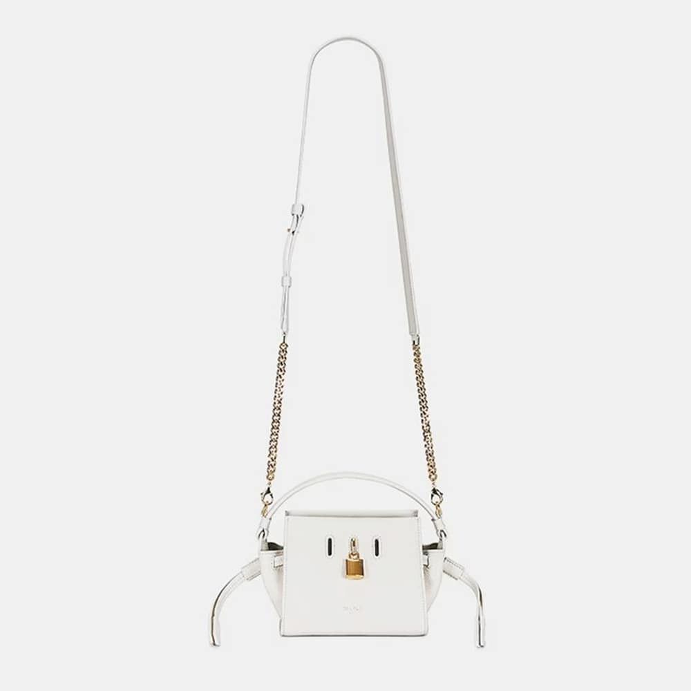 Tom Ford o1loc1c0724 Size: OS / Padlock Tote Mini Bag in White Size ONE SIZE - 2 Thumbnail