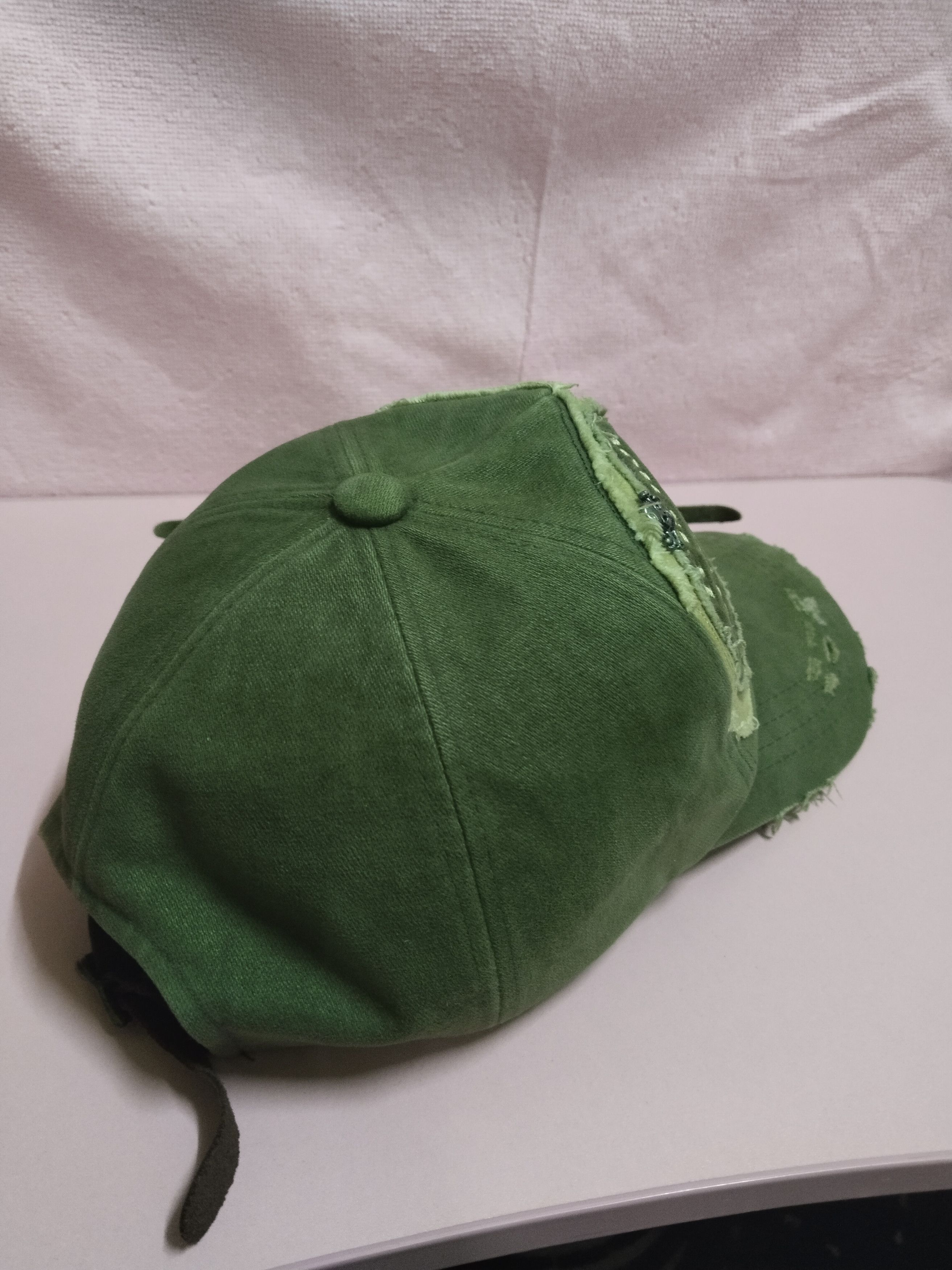 Japanese Brand RARE DISTRESSED APACHE IT IS NOT GIVEN UP SMOKING HAT Size ONE SIZE - 5 Thumbnail
