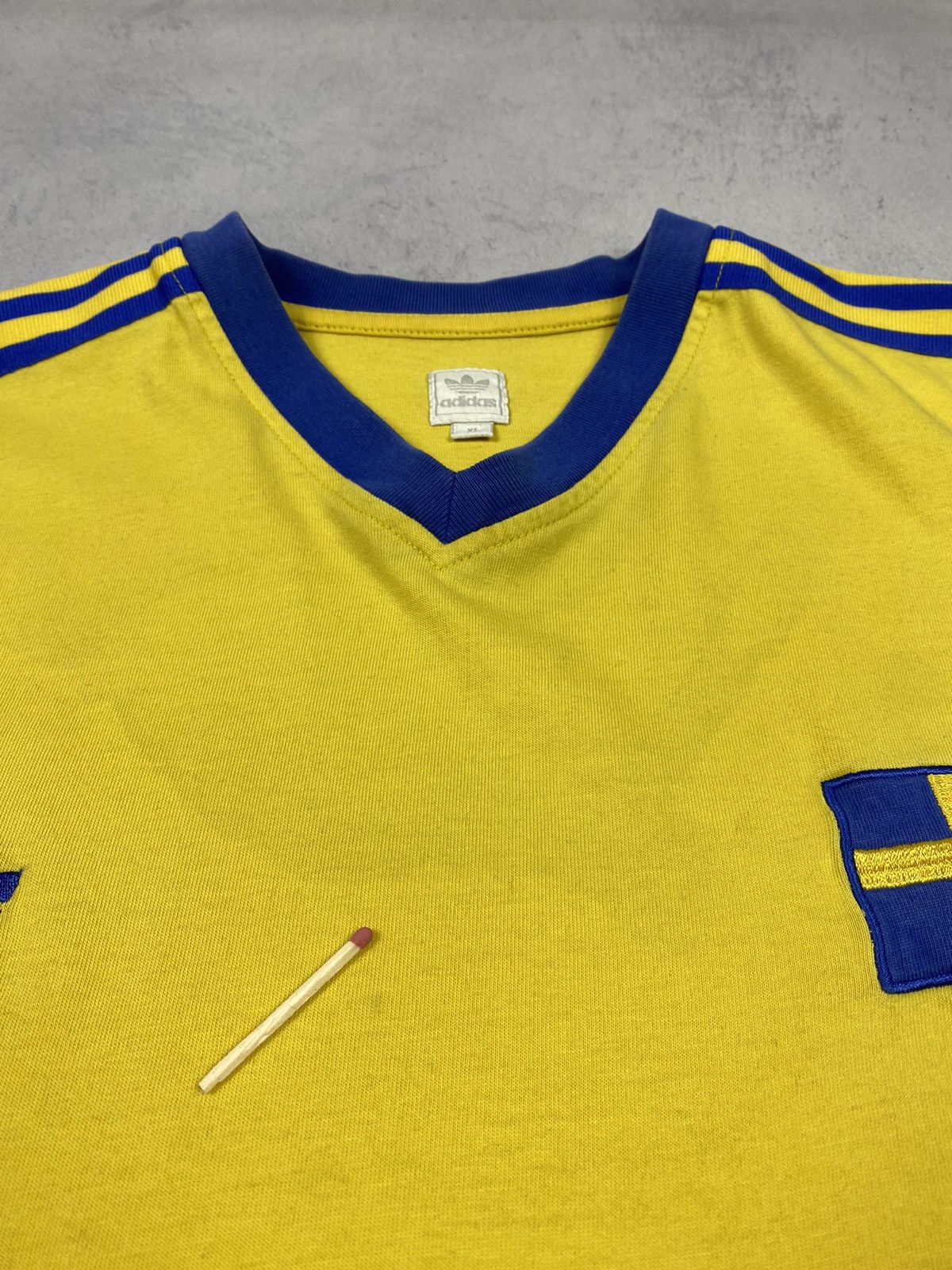 Adidas × Vintage Vintage Adidas Sweden 1974 / 2006 FIFA World Cup Jersey tee Size US XL / EU 56 / 4 - 8 Thumbnail