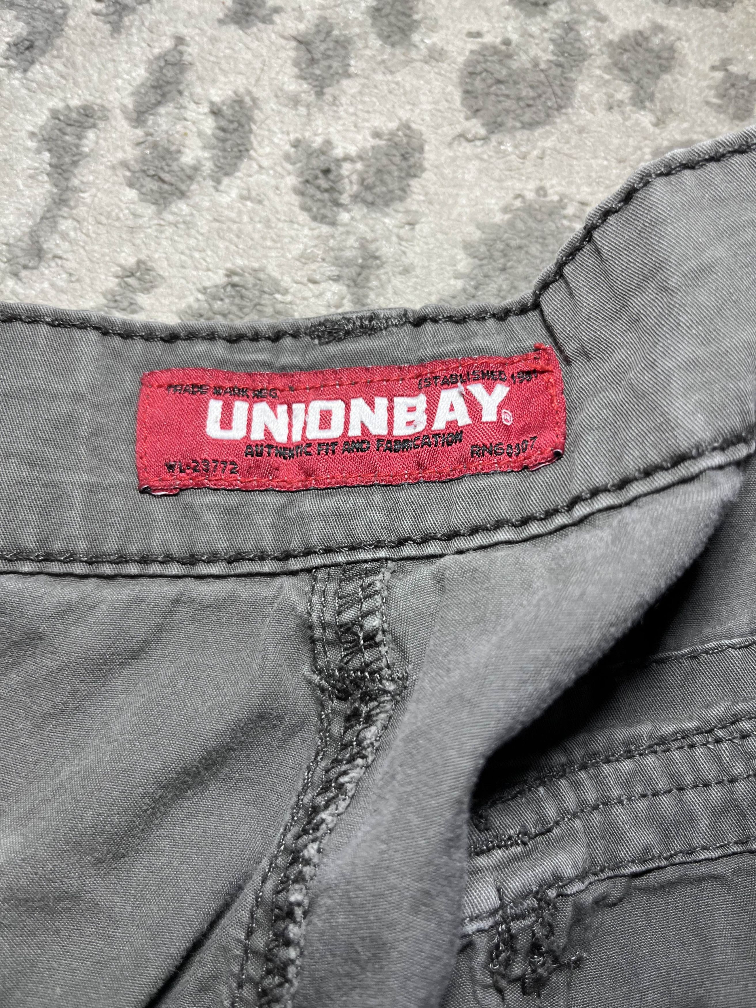 UNIONBAY × Vintage 2000’s Union Bay Gray Cargo Shorts Size US 32 / EU 48 - 5 Thumbnail