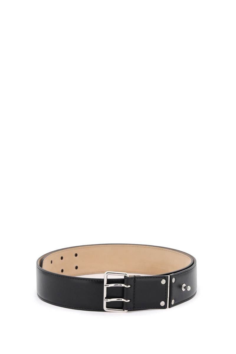Alexander McQueen o1w1db10725 Size:90/Military Belt in Black Size ONE SIZE - 1 Thumbnail