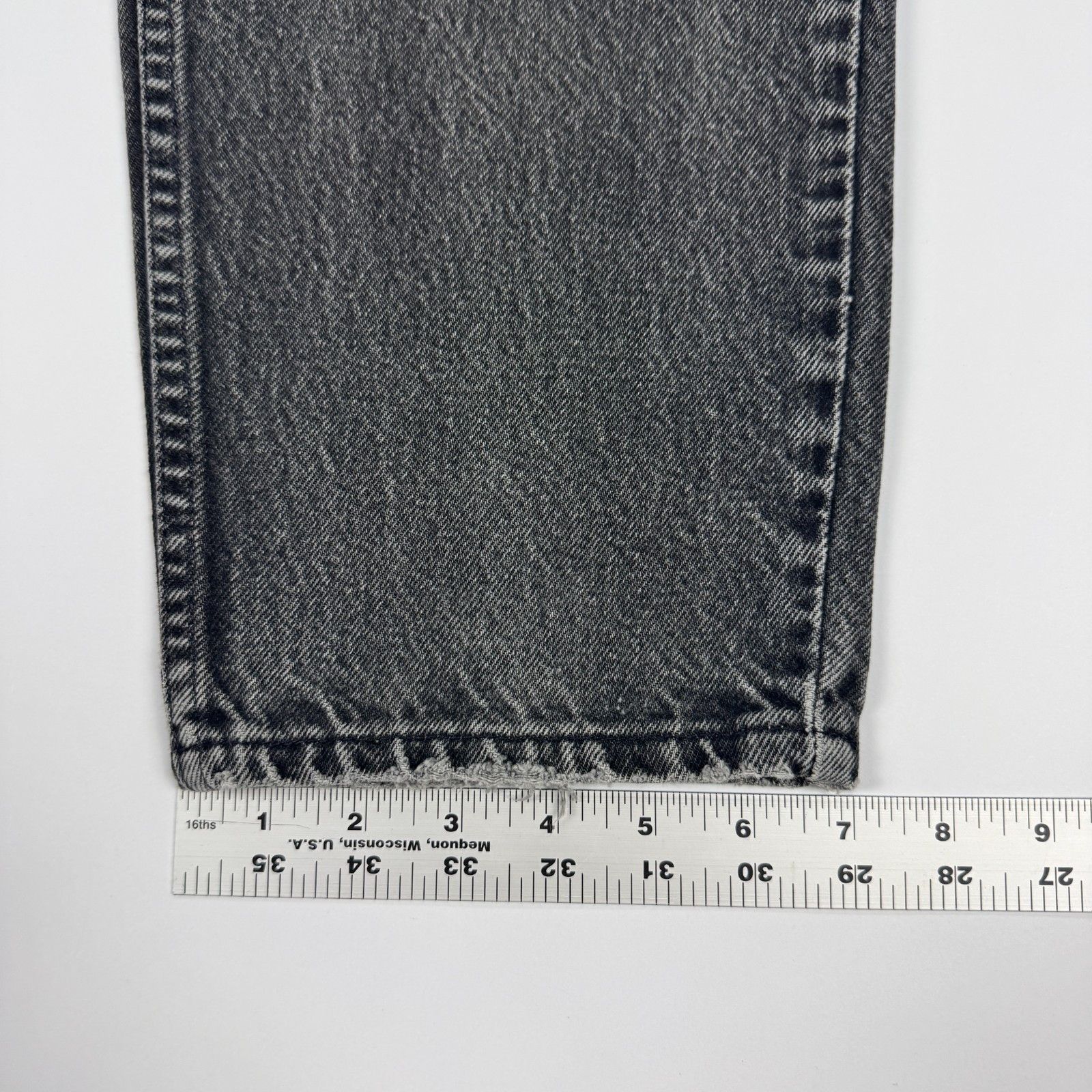 Levi's Vtg Levi's 550 Orange Tab USA Faded Black Jeans 36 Size US 36 / EU 52 - 7 Thumbnail