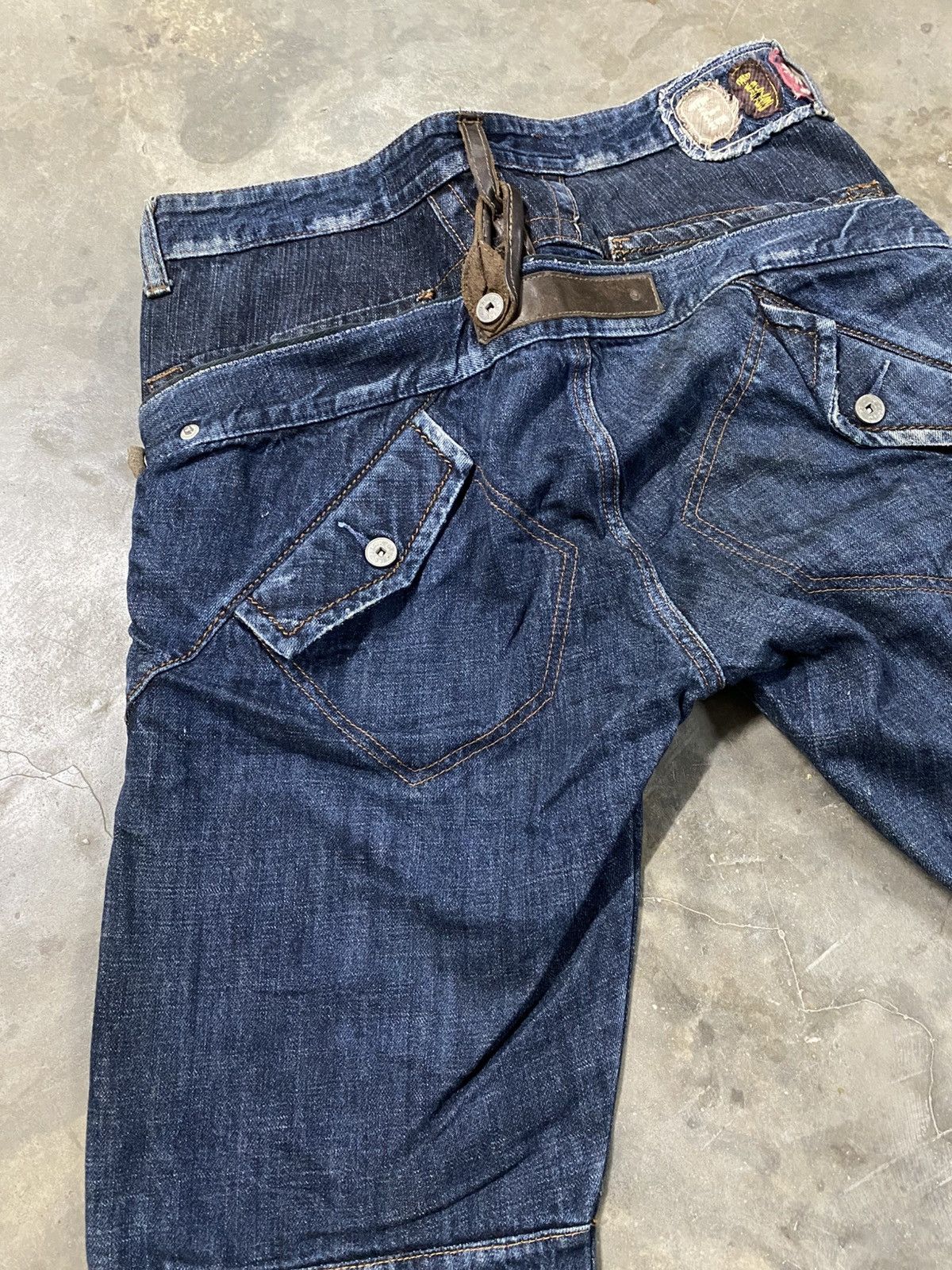 If Six Was Nine × Marithe + Francois Girbaud × Tornado Mart Le Jean De x Marithe Francois Girbaud Denim @260 Size US 32 / EU 48 - 2 Thumbnail