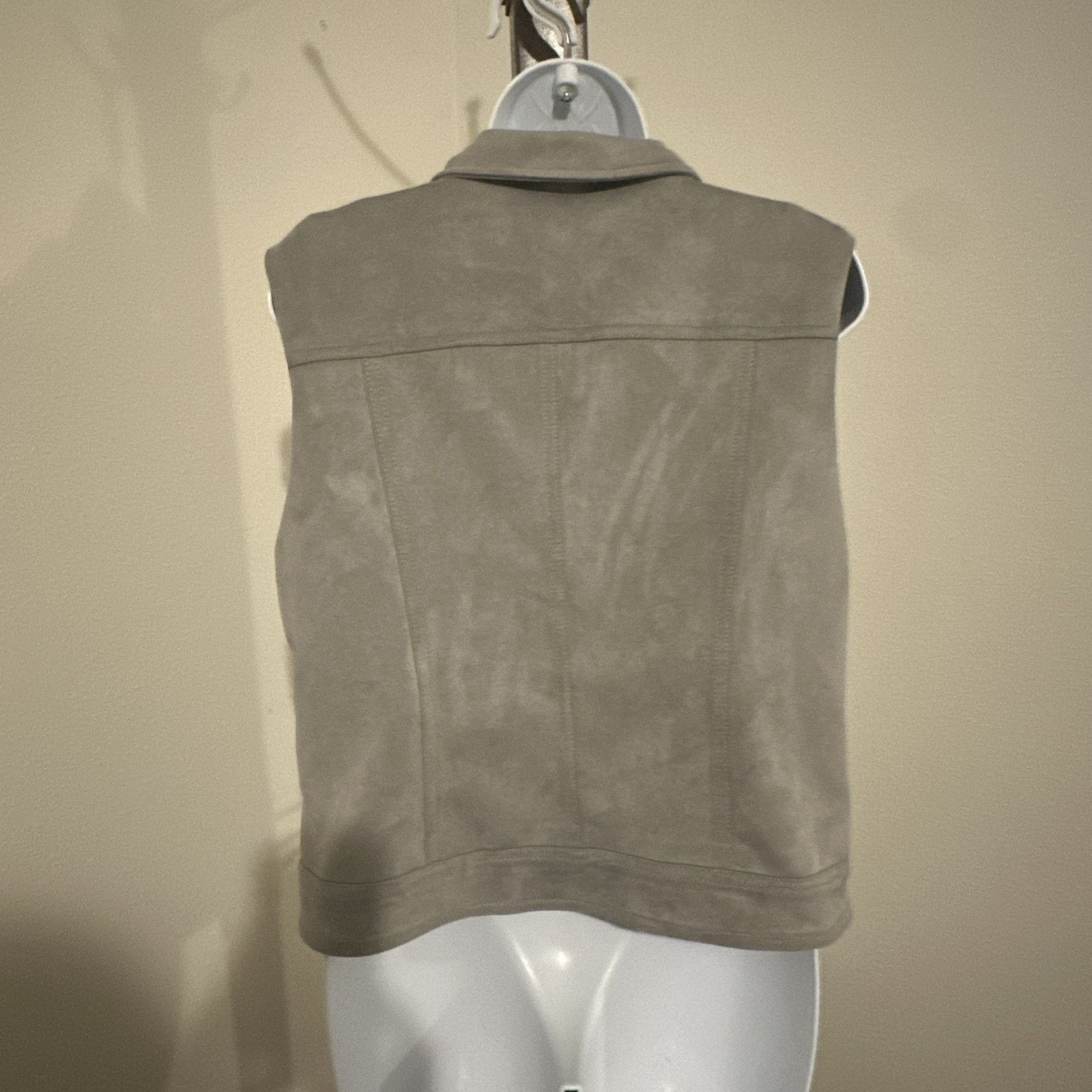 Other Philosophy Republic Clothing Gray Faux Suede Moto Vest - L Size L / US 10 / IT 46 - 6 Thumbnail