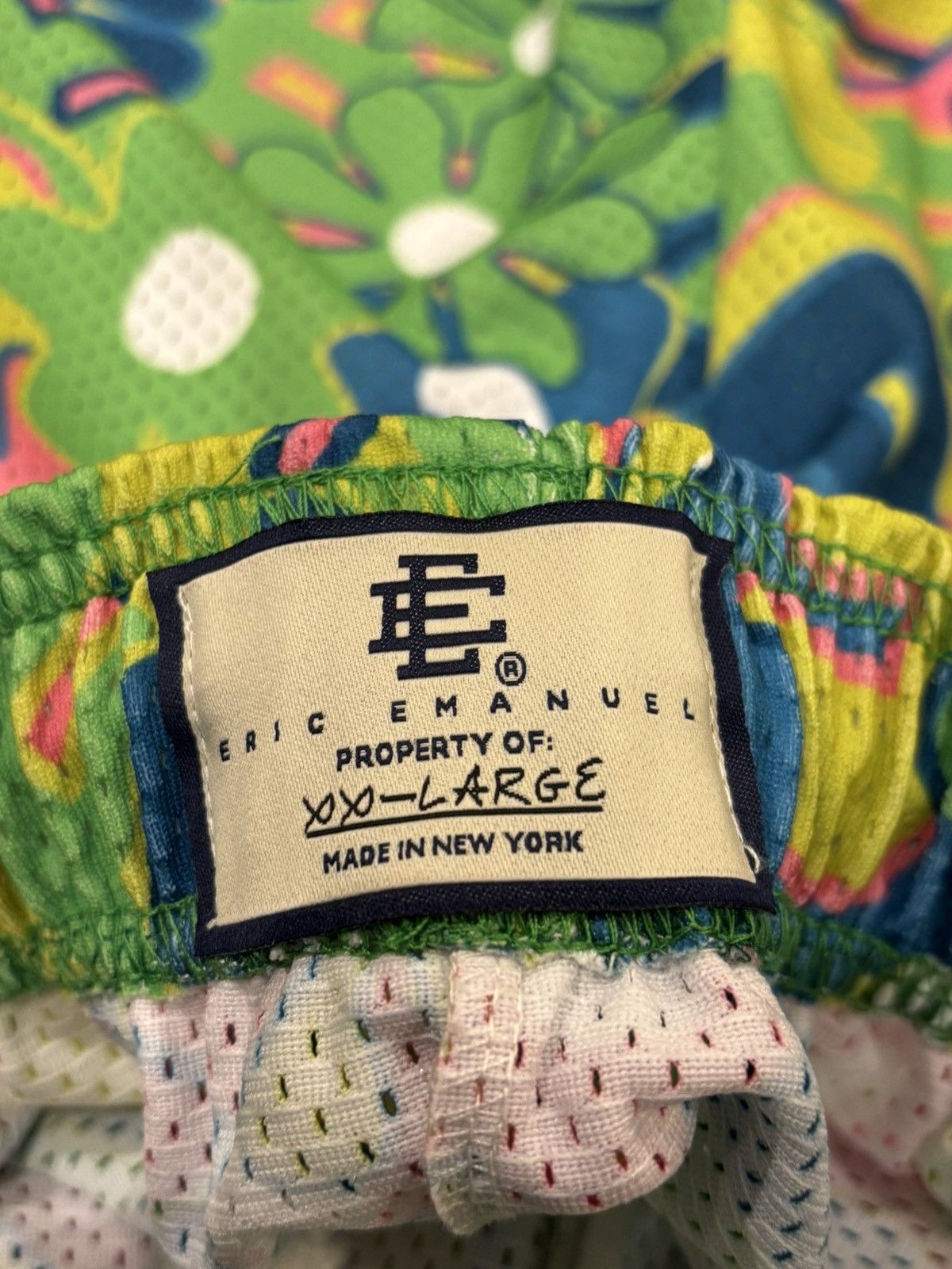 Eric Emanuel Eric Emanuel Floral Print Mesh Shorts Size US 34 / EU 50 - 3 Thumbnail