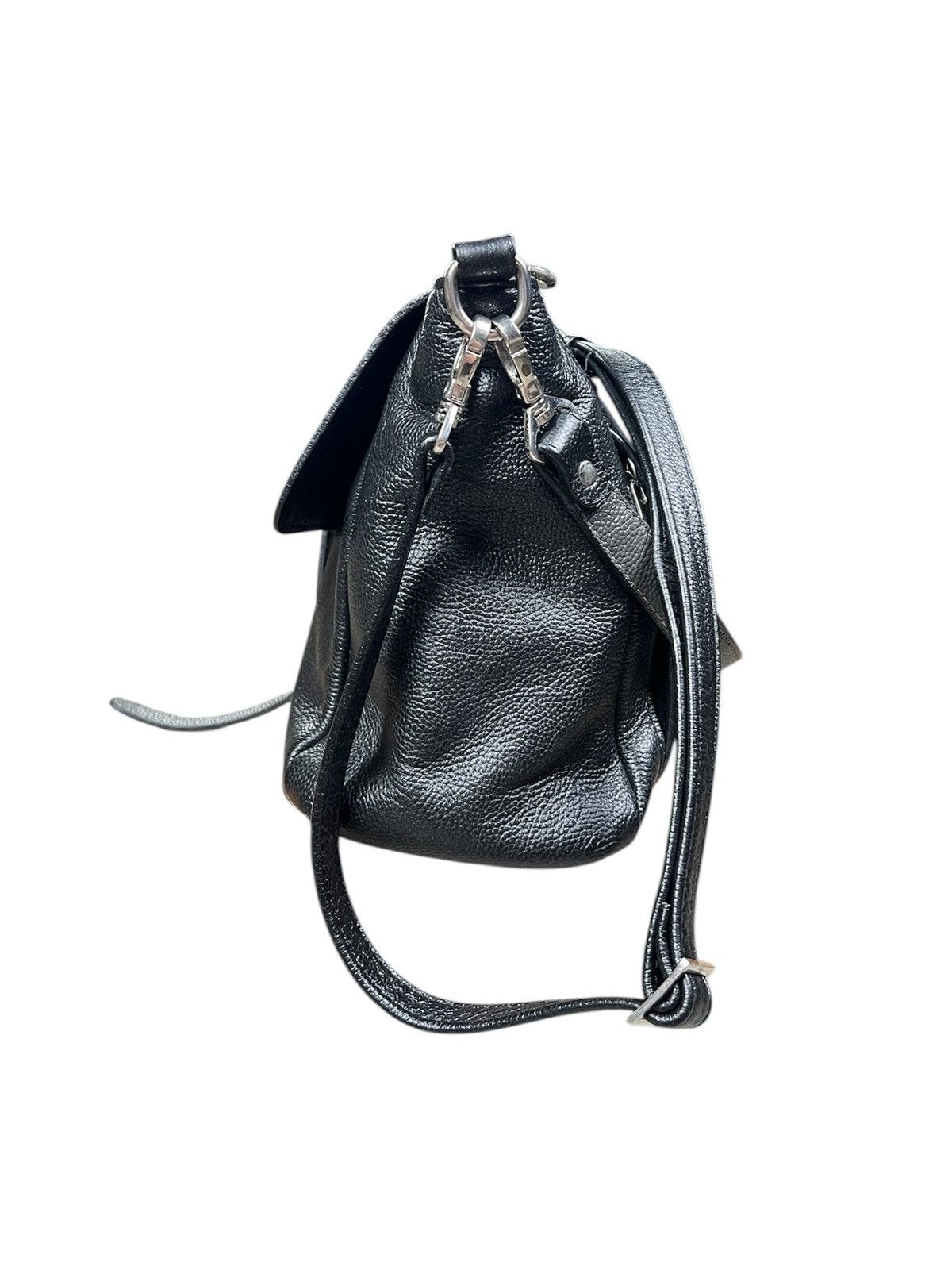 Other Leone d'Oro Italian Leather Bag Crossbody with Two Straps Size ONE SIZE - 2 Thumbnail