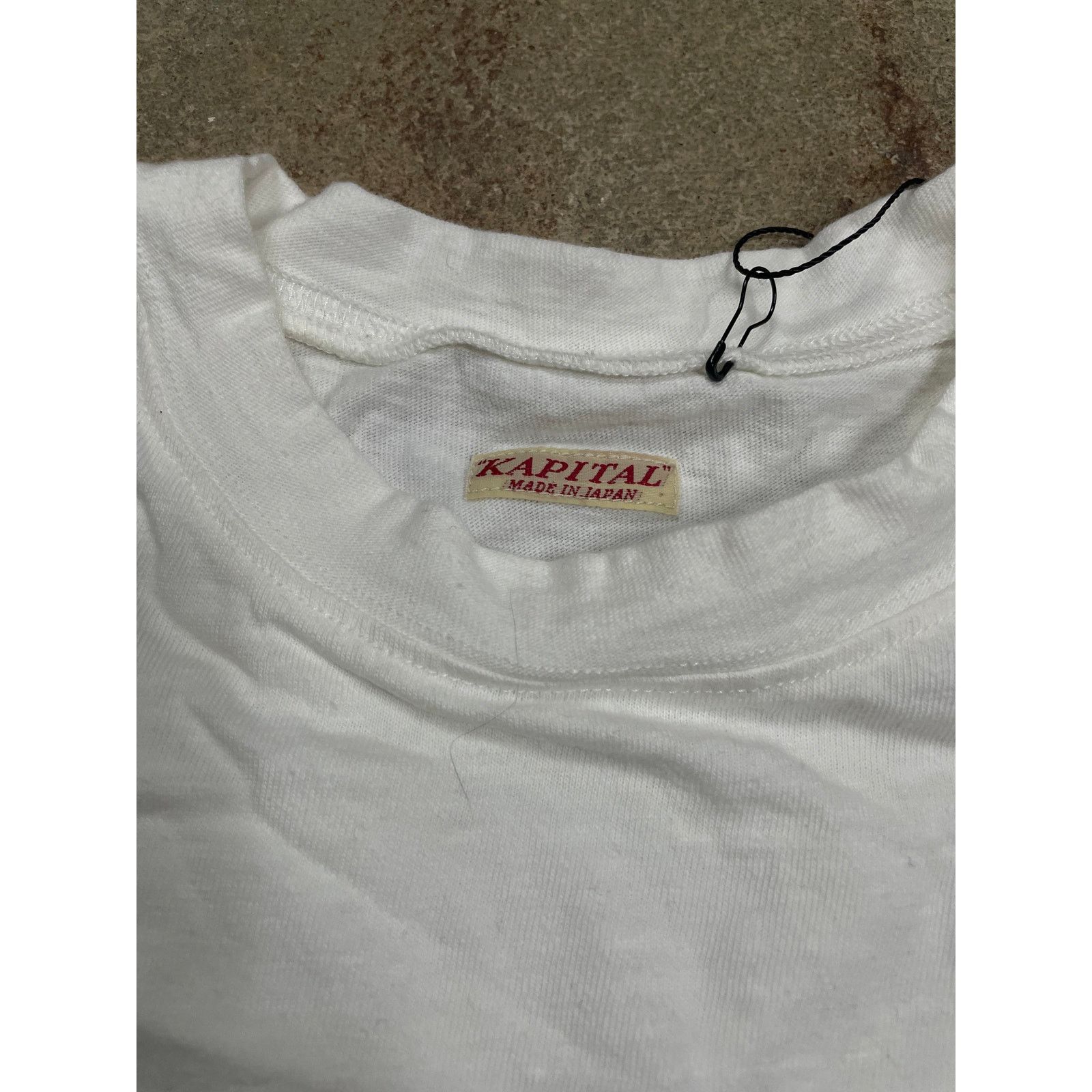 Kapital Kapital Zephyr Oversized Tee White Used 1 (Small) Size US S / EU 44-46 / 1 - 3 Thumbnail