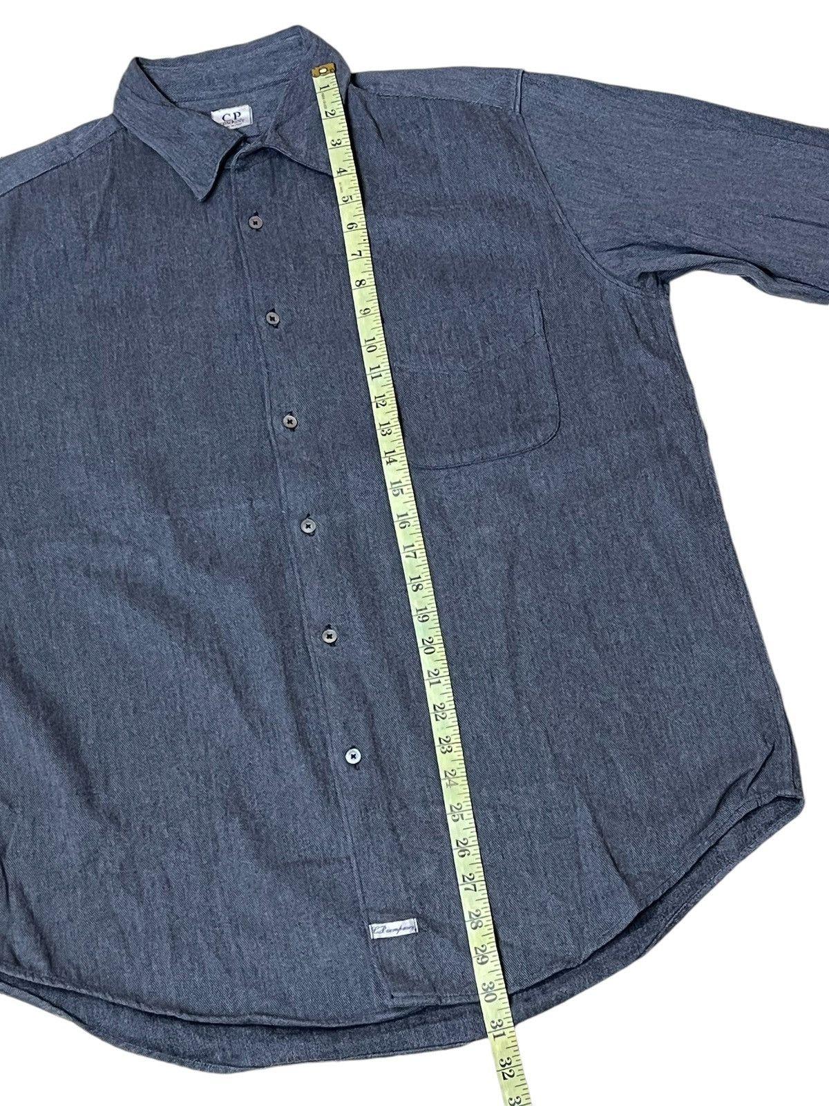 C.P. Company VINTAGE C.P COMPANY FLANNEL BUTTON UPS SHIRT Size US XL / EU 56 / 4 - 9 Thumbnail