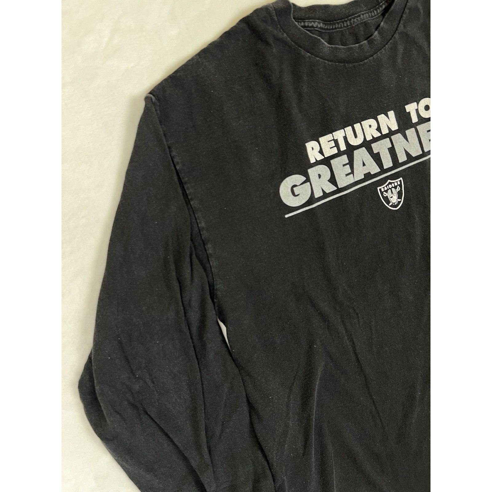 Other Oakland Raiders Long Sleeve Shirt Size Large “Return To Grea Size US L / EU 52-54 / 3 - 5 Thumbnail