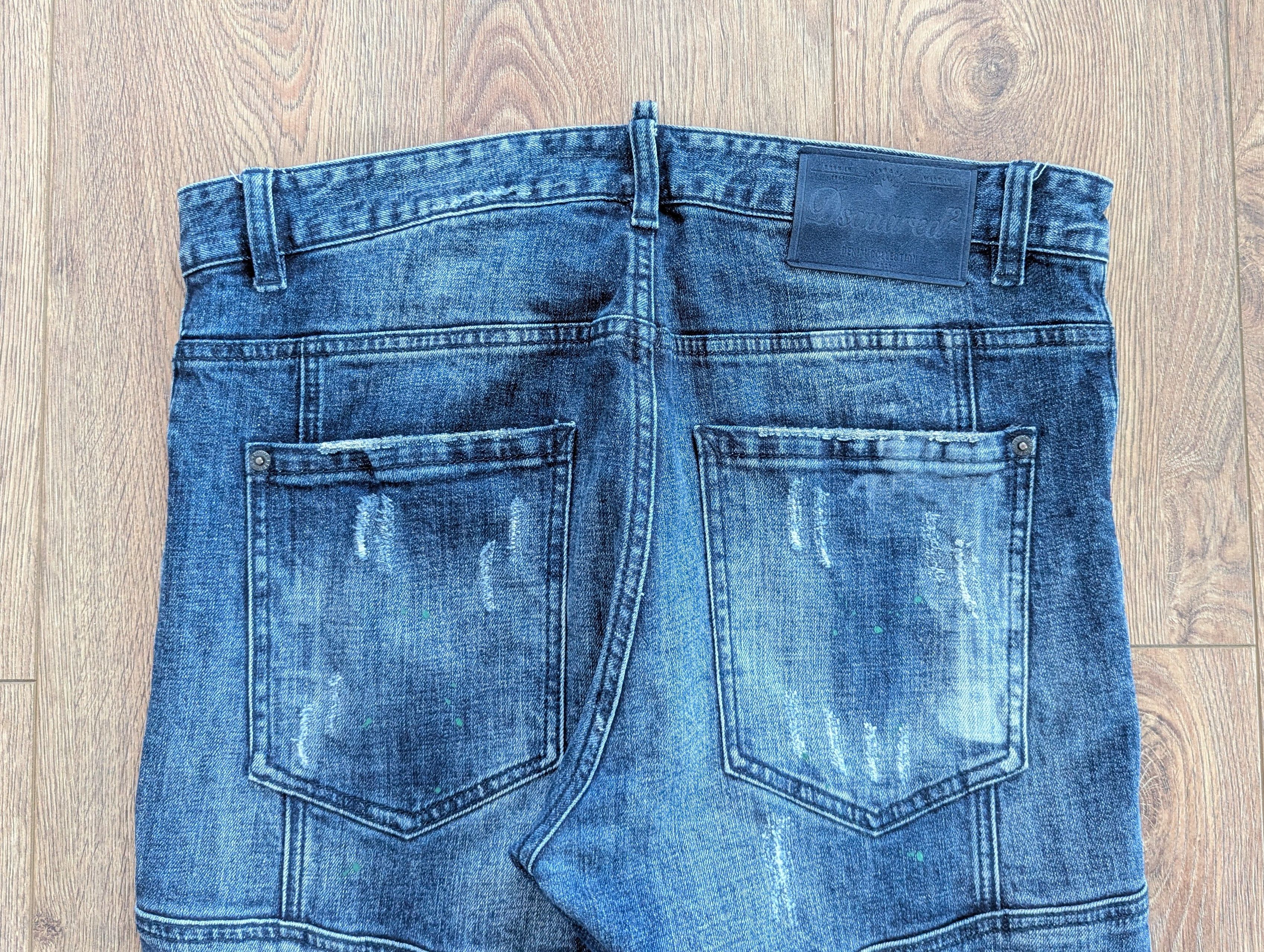 Dsquared2 DSQUARED2 Slim Jean Made In Italy Denim Pants Luxury Brand Size US 34 / EU 50 - 20 Thumbnail