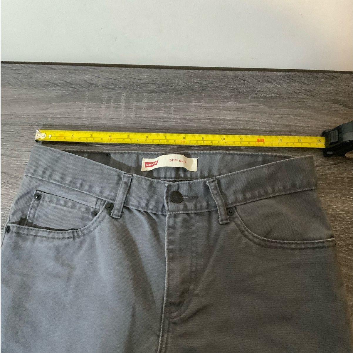 Levi's Levi's 511 Slim Gray Jeans Mens 18 Regular Size 28 - USED Size US 28 / EU 44 - 7 Thumbnail