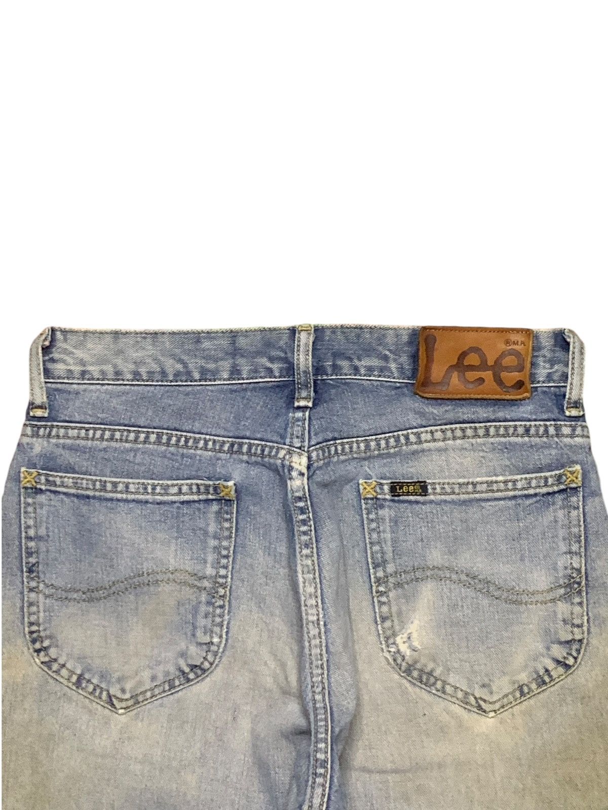 Lee SALES🔥Vintage Japanese Lee Mud Wash Distressed Loose Jeans Size US 28 / EU 44 - 8 Thumbnail
