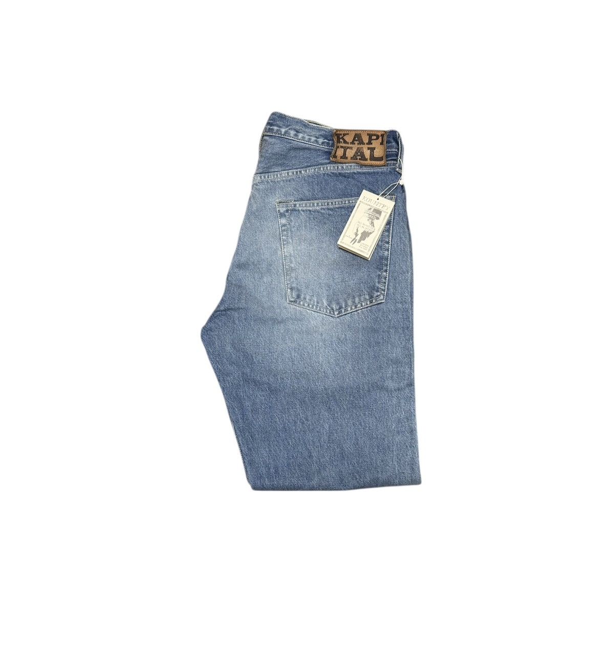 Kapital KAPITAL 14oz Denim 5P Monkey CISCO Studs Remake Size US 36 / EU 52 - 3 Thumbnail