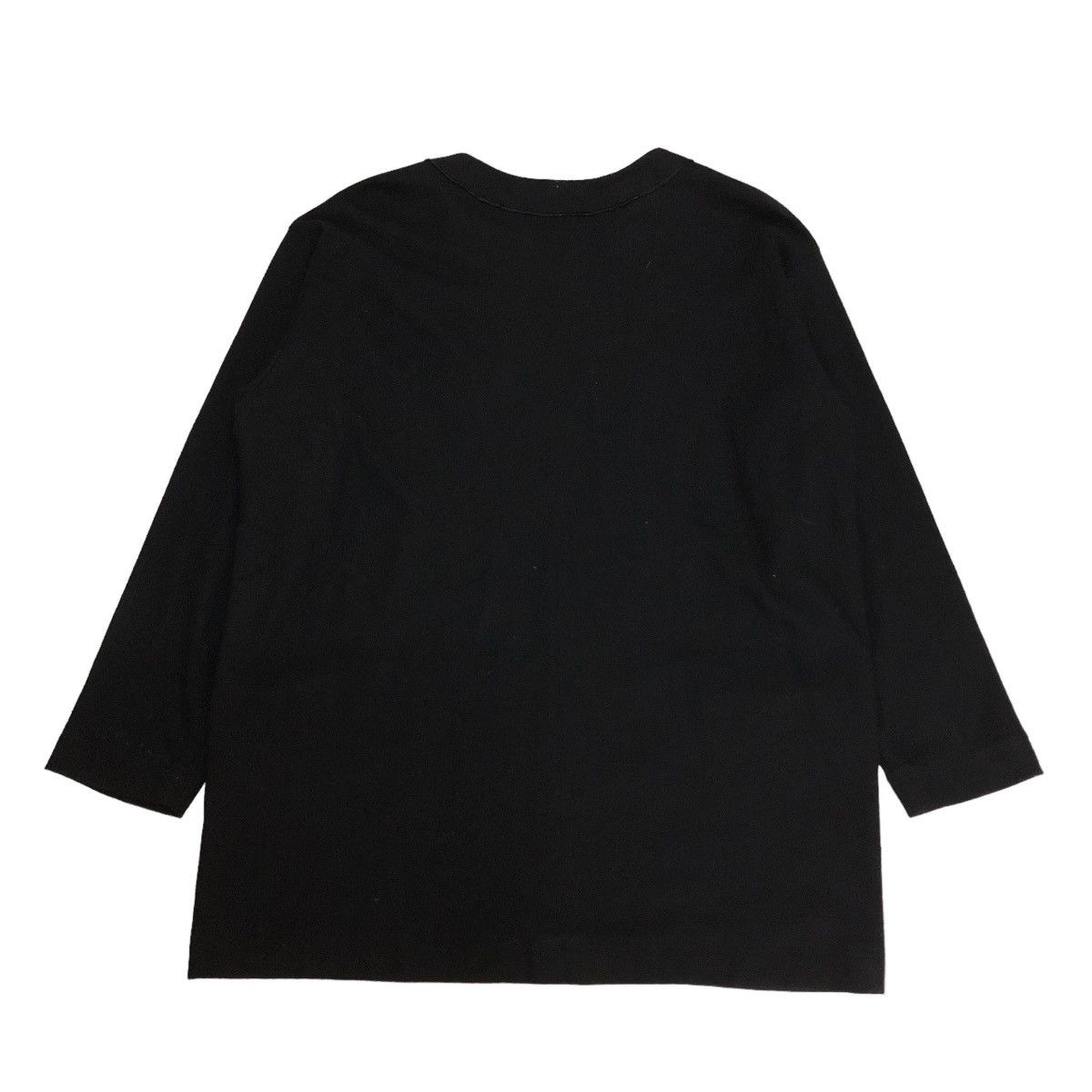 Issey Miyake 🔥VINTAGE ISSEY MIYAKE PLANTATION BLOUSE RICH BLACK Size M / US 6-8 / IT 42-44 - 2 Thumbnail
