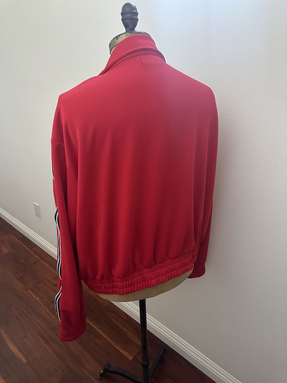 Amiri Amiri leather trim red track jacket size small Size US S / EU 44-46 / 1 - 4 Thumbnail