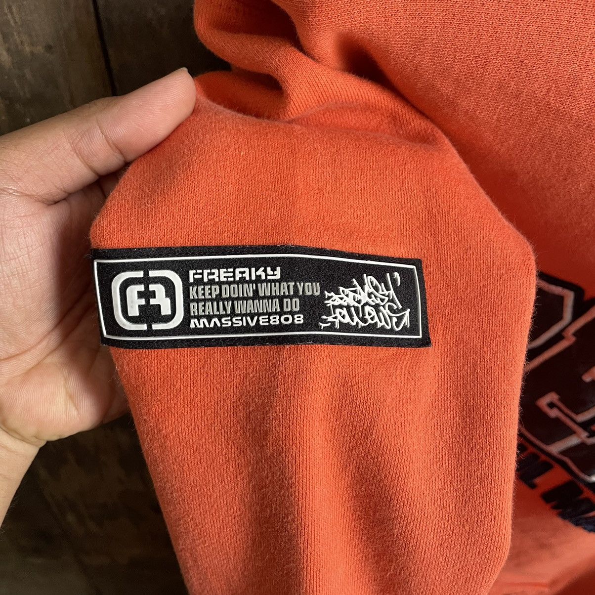 Japanese Brand Freaky Hoodie Size US XL / EU 56 / 4 - 5 Thumbnail
