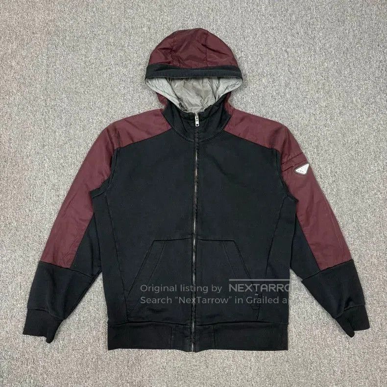 Designer × Luxury × Prada Prada SGV730 Black Nylon Zip GORE-TEX