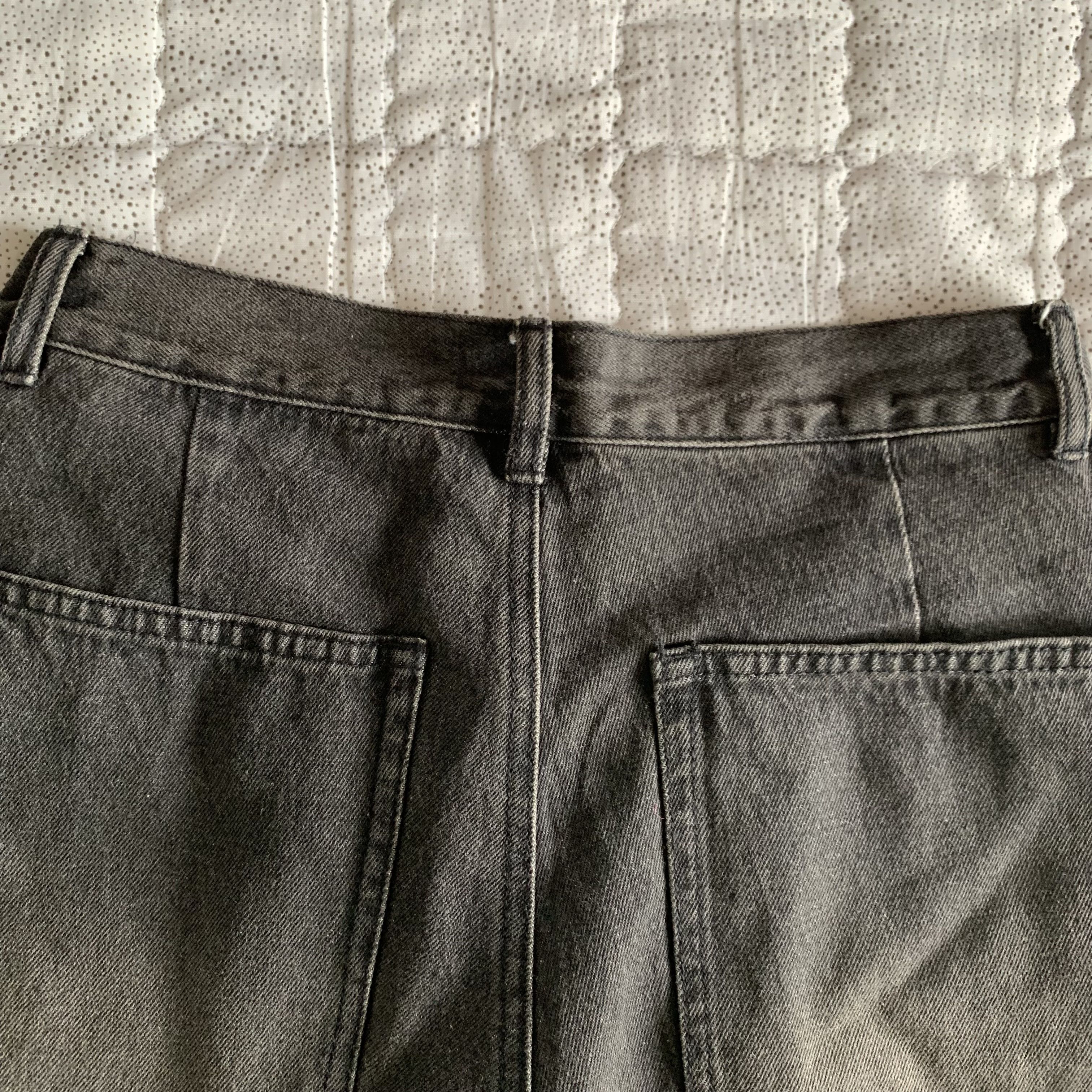 Japanese Brand Rare Mono Mart Baggy Wide Leg Jeans Japanese Brand Size US 27 - 11 Thumbnail