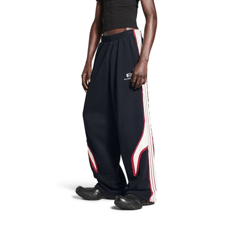 Balenciaga o1tr1nto0526 Cut-Up Oversized Sweatpants & Joggers Size US 28 / EU 44 - 4 Thumbnail