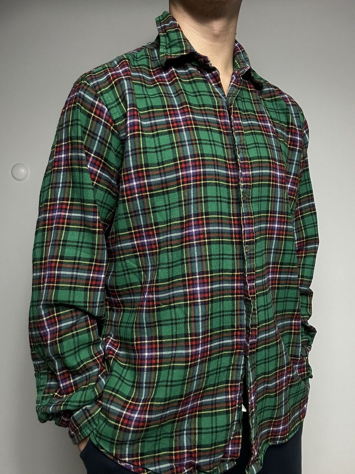 Ralph Lauren Ralph Lauren Vintage Shirt Button Up Green Size US XL / EU 56 / 4 - 3 Thumbnail