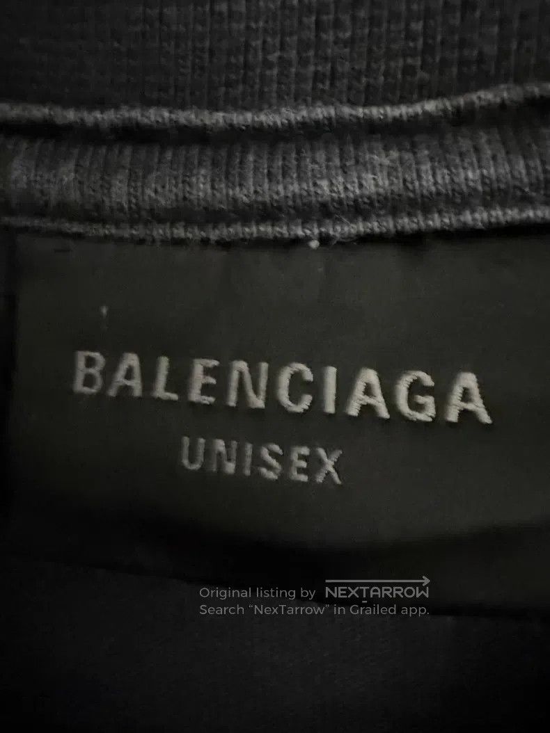 Balenciaga Balenciaga 3B Embroidered Washed Short Sleeve Size US L / EU 52-54 / 3 - 3 Thumbnail
