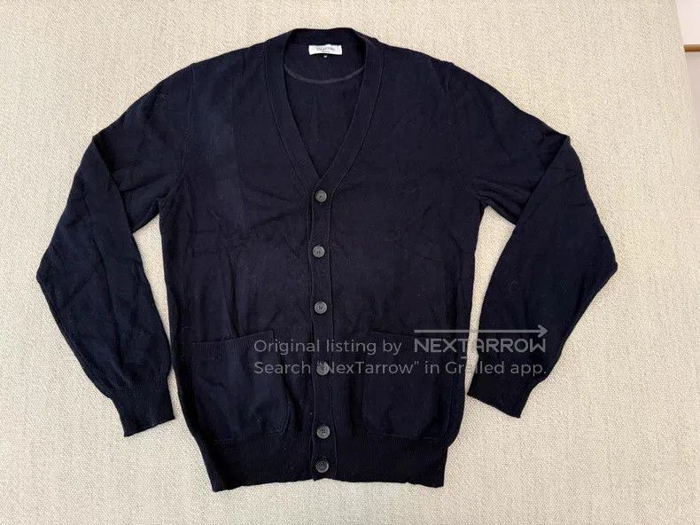 Valentino Valentino Men's wool cardigan Size US L / EU 52-54 / 3 - 1 Thumbnail