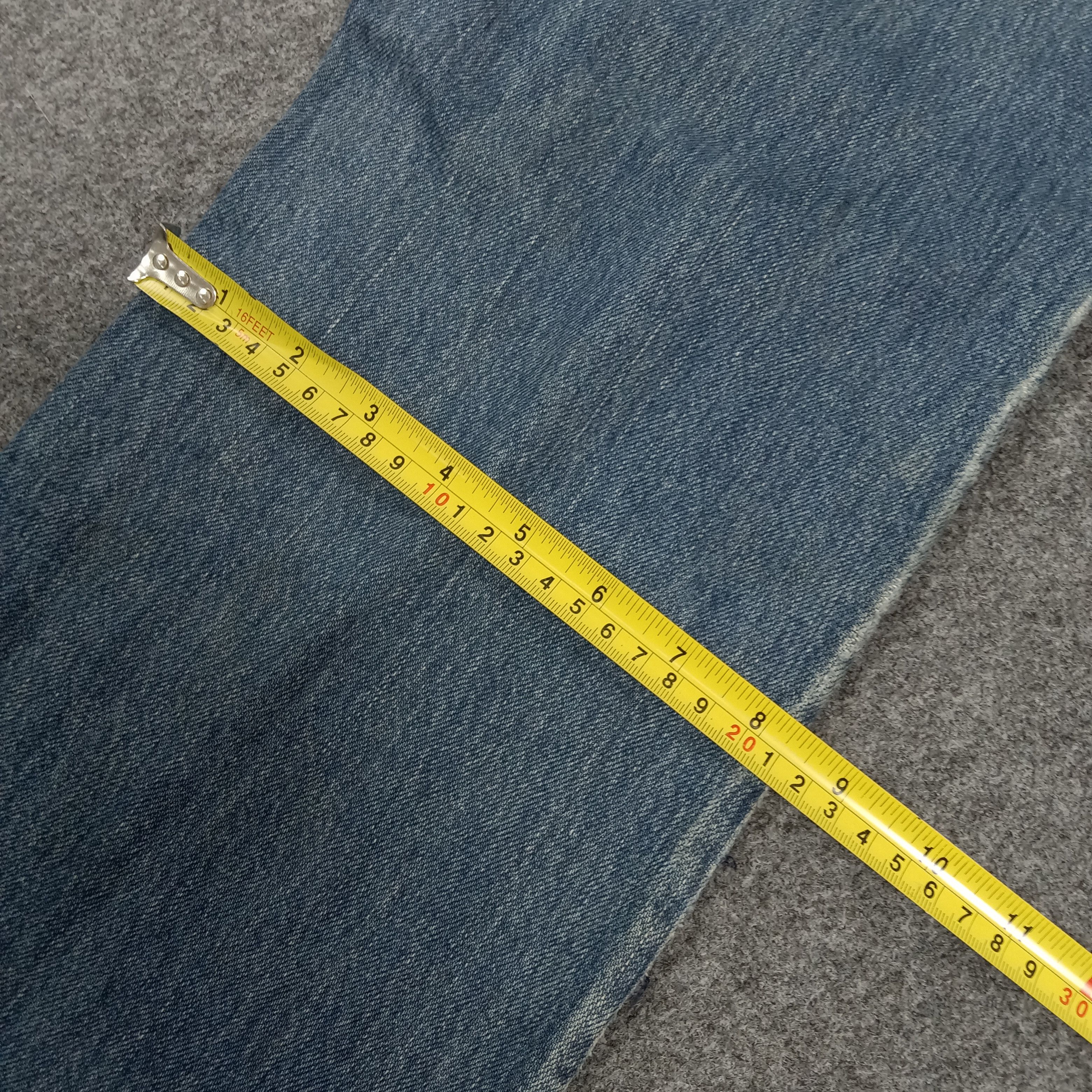 Blue Blue Japan Blue Blue Japan Distressed Denim Jeans E1A34 Size US 32 / EU 48 - 12 Thumbnail