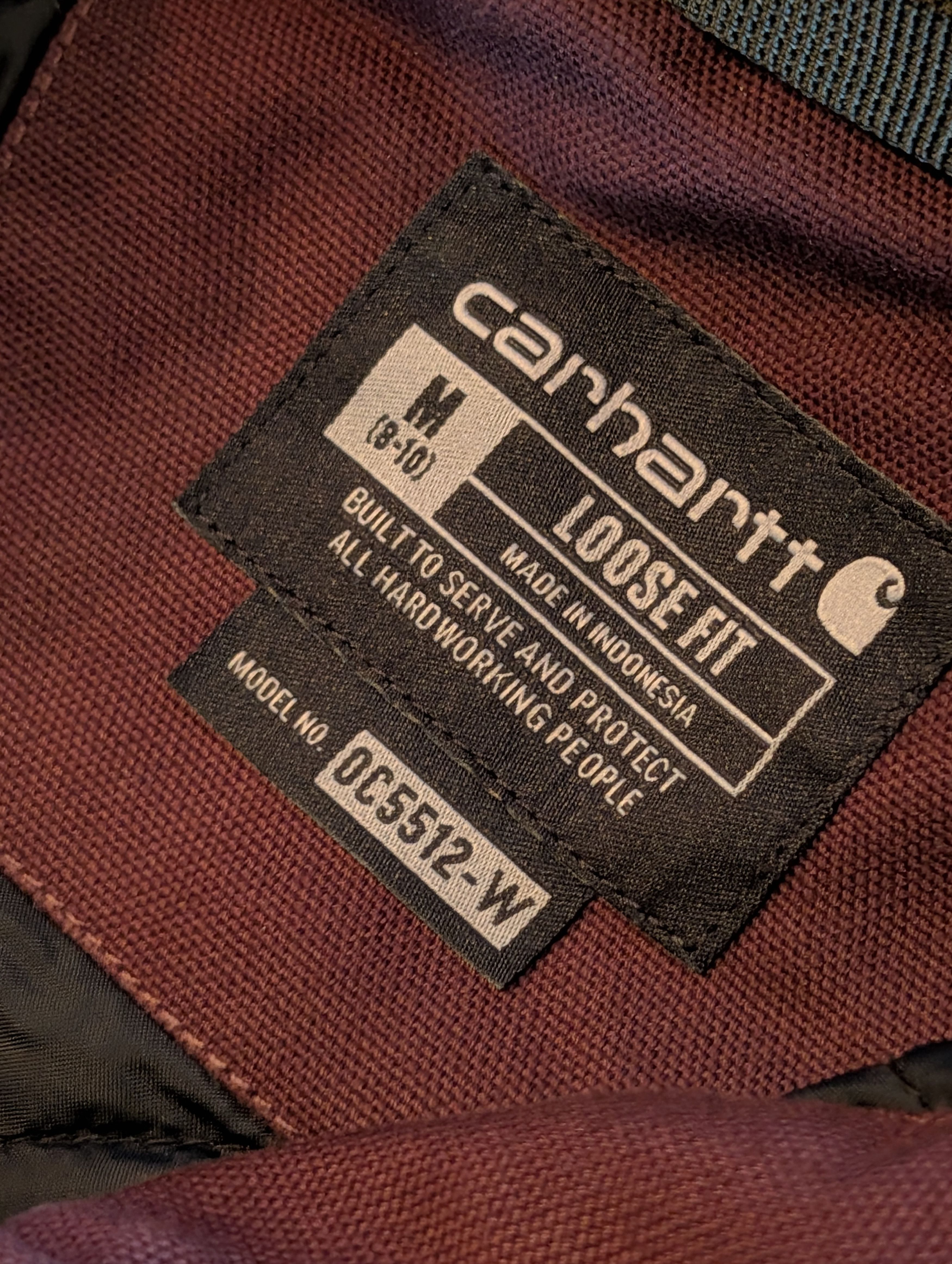 Carhartt Carhartt Women's OC5512-W Loose Fit Quilted Lined Jacket Size M / US 6-8 / IT 42-44 - 3 Thumbnail