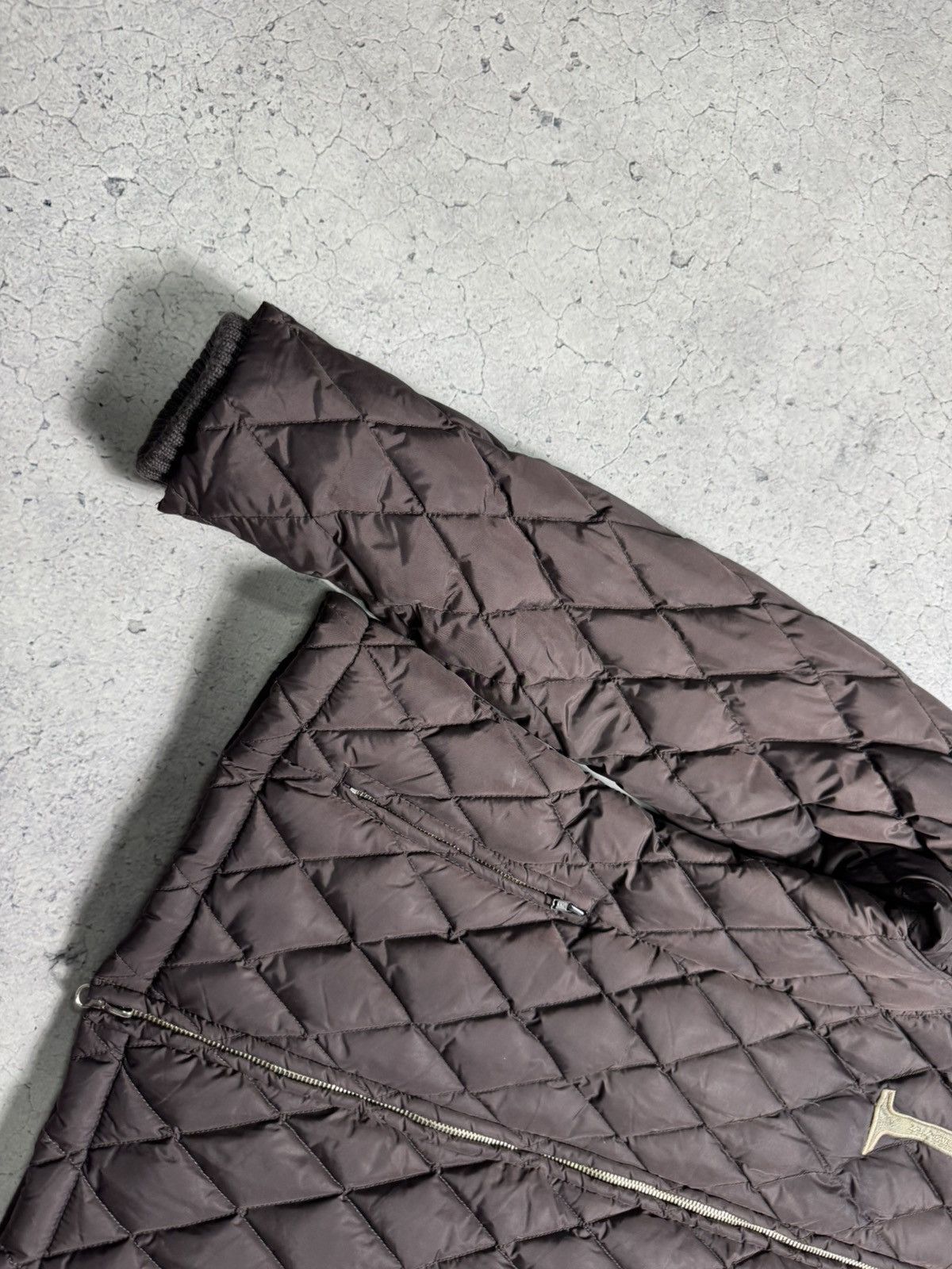 La Martina La Martina #1 Quilted Women’s Brown Down Jacket Luxury Size S / US 4 / IT 40 - 2 Thumbnail