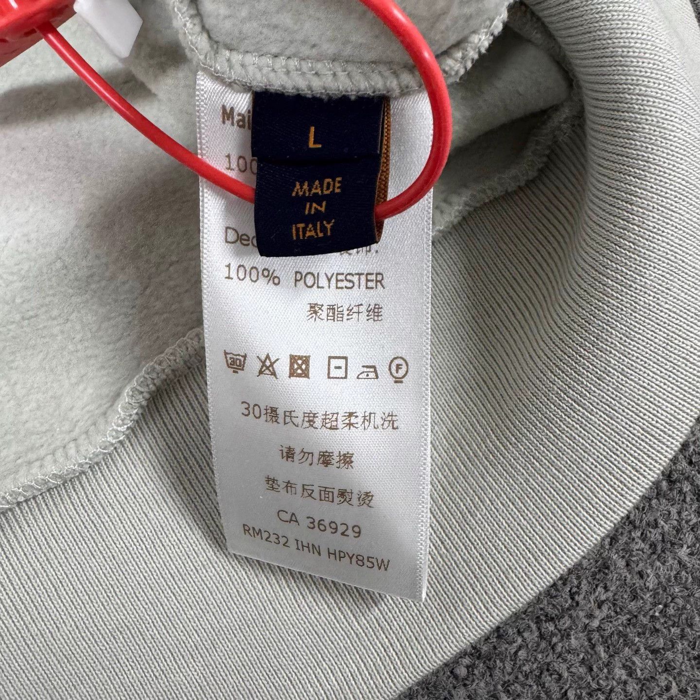 Louis Vuitton LV Evil Eye Chest Flocked Embroidery L Sweatshirt Size US L / EU 52-54 / 3 - 8 Thumbnail