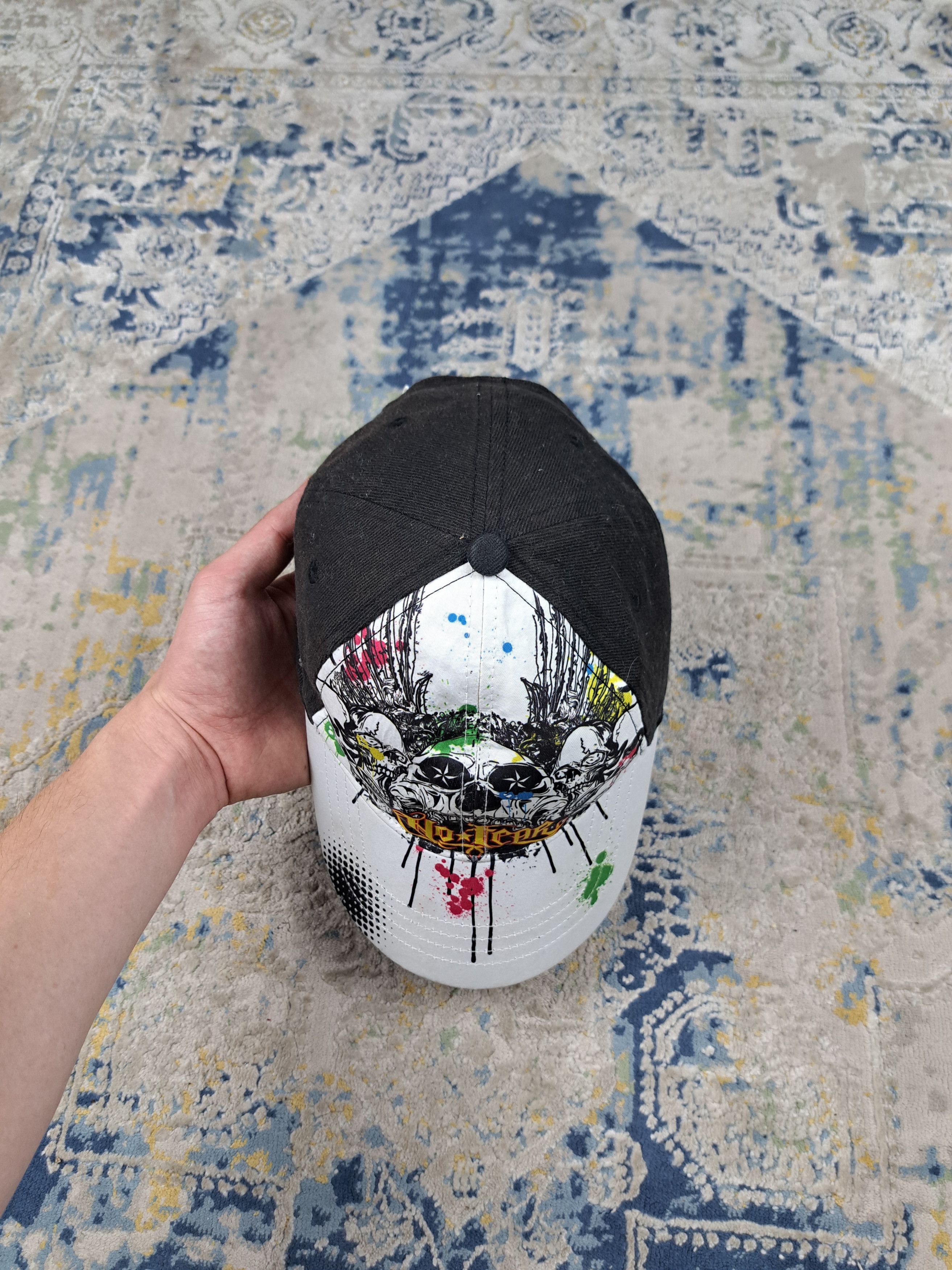 No Fear No Fear y2k Hat Skulls Death Muerte Cap Drip Swag Skate Size ONE SIZE - 3 Thumbnail