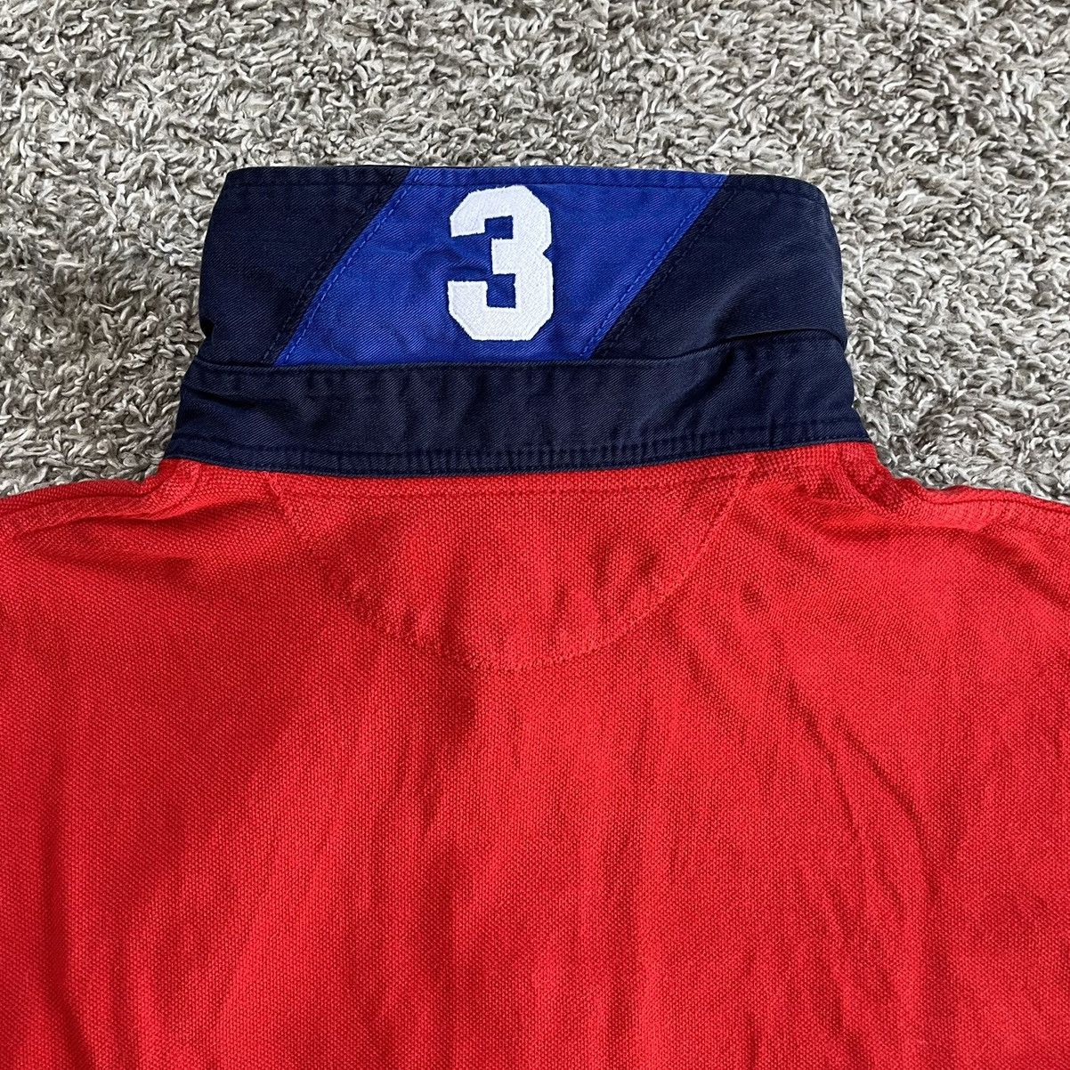 Polo Ralph Lauren 🔴Polo Ralph Lauren Shirt Size XL Big Pony Red Navy Blue Size US XL / EU 56 / 4 - 8 Thumbnail