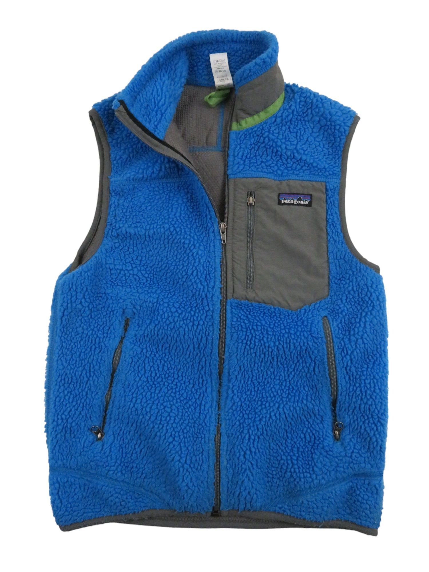 image of Outdoor Life x Patagonia Vintage Y2K Patagonia Retro X High Loft Fleece Vest in Blue (Size XS)