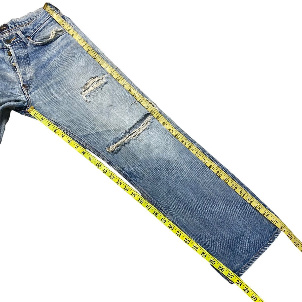 Lee Vintage LEE RIDER Denim Selvedge Jeans Size US 29 - 24 Thumbnail