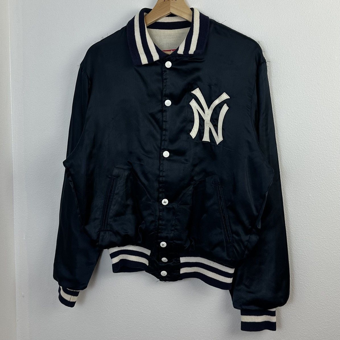 Vintage Vintage New York Yankees Jacket Medium 1960s Size US M / EU 48-50 / 2 - 2 Thumbnail