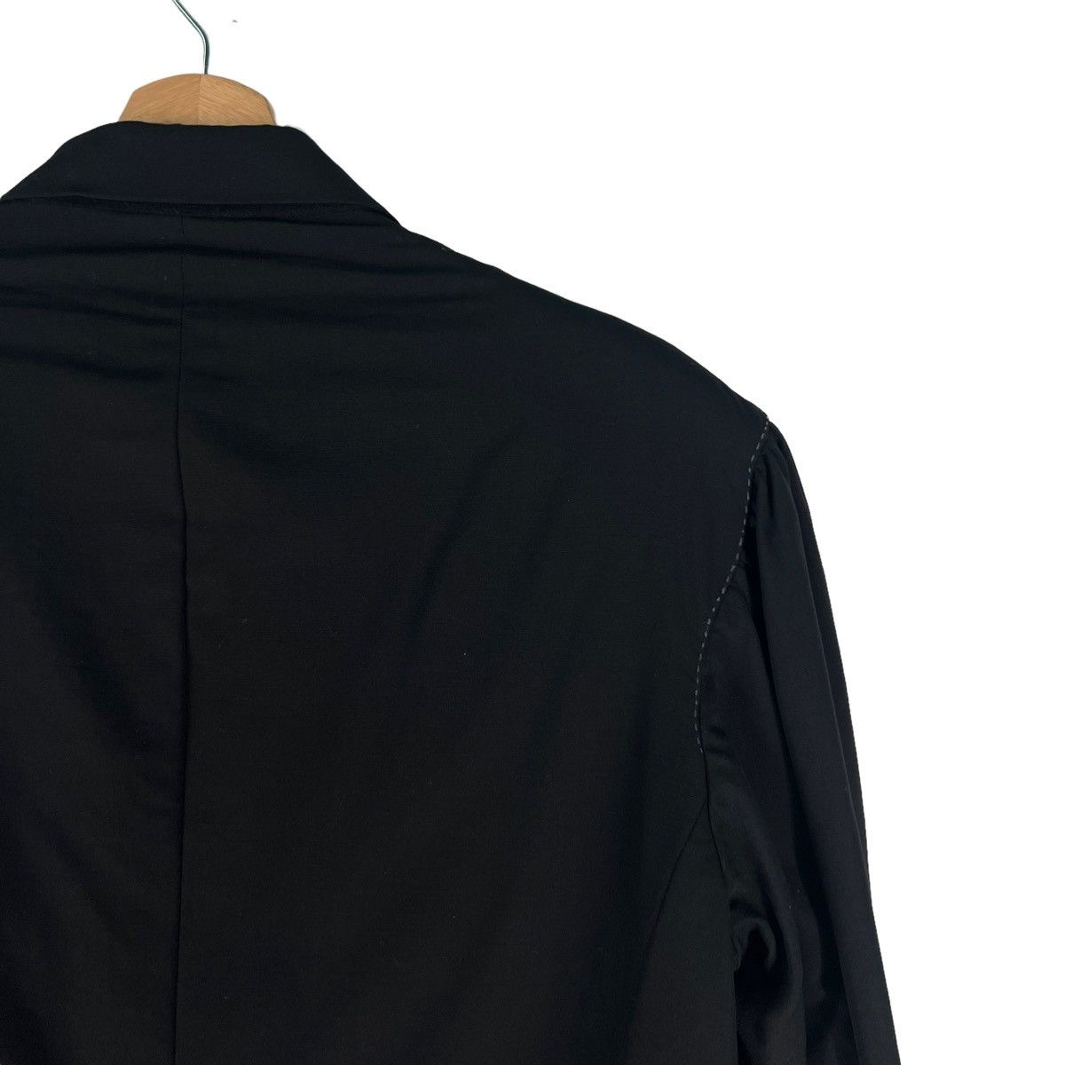 Yohji Yamamoto 🔥RUNWAY DOUBLE BREAST CASUAL COATS YOHJI YAMAMOTO POUR HOMME Size US L / EU 52-54 / 3 - 9 Thumbnail
