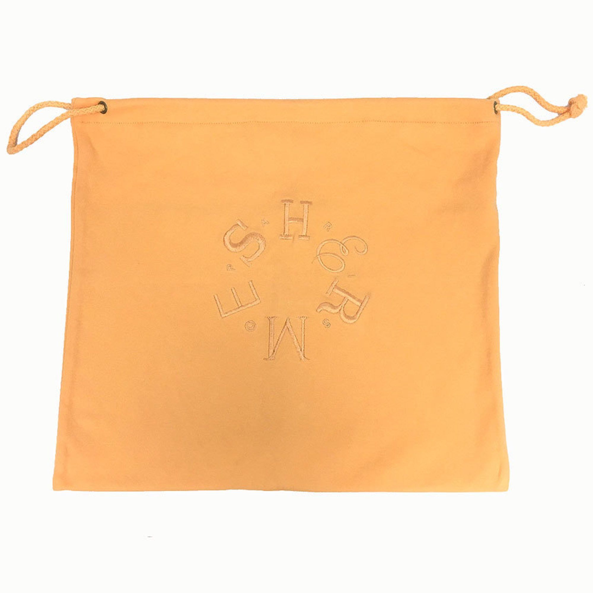 Hermes pouch 100% cotton orange