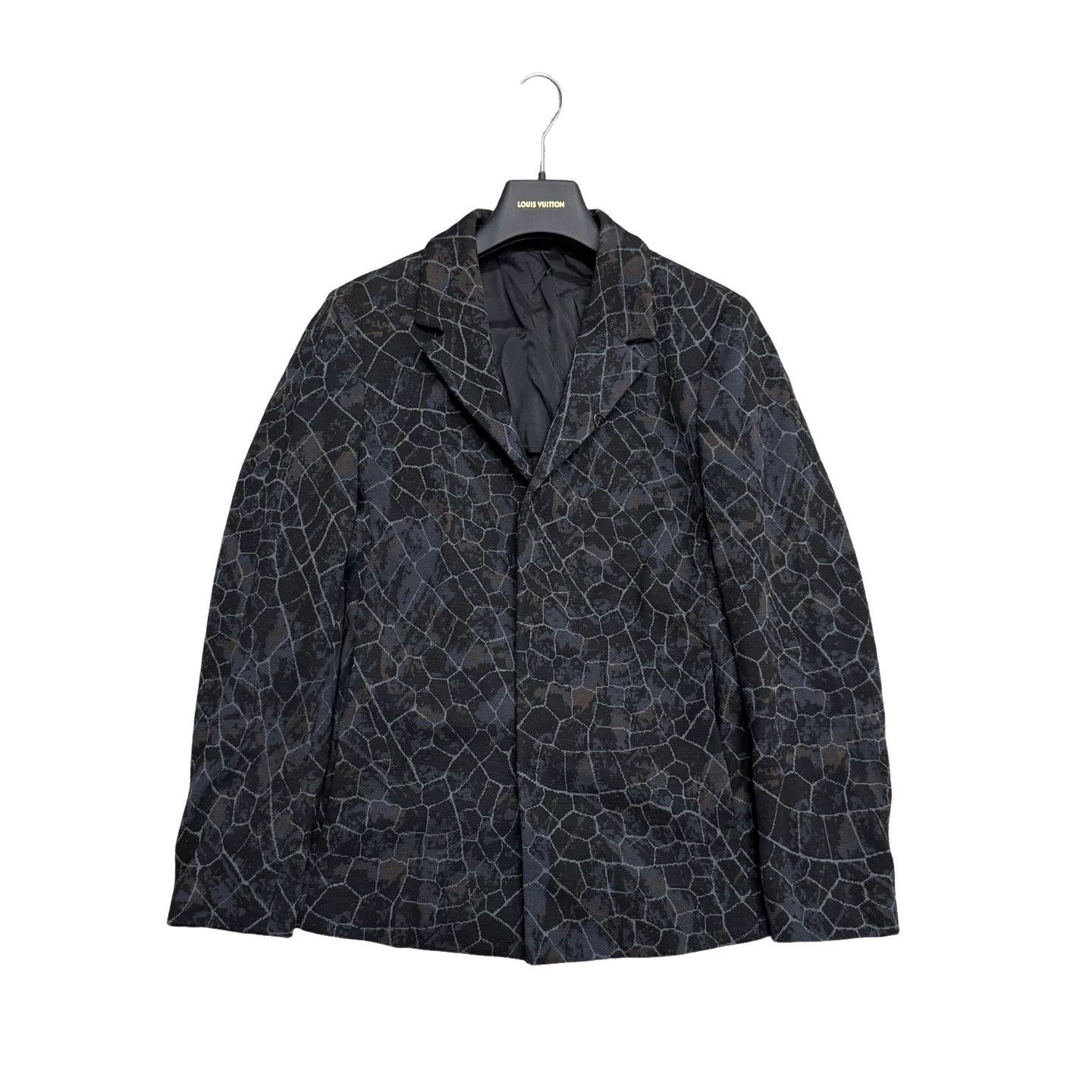 Emporio Armani Emporio Armani Patterned Wool Blazer Size S Size 36R - 1 Thumbnail