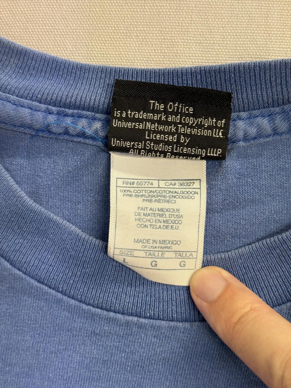 Other Vintage The Office T-shirt Dunder Mifflin Paper Company - L Size US L / EU 52-54 / 3 - 3 Thumbnail