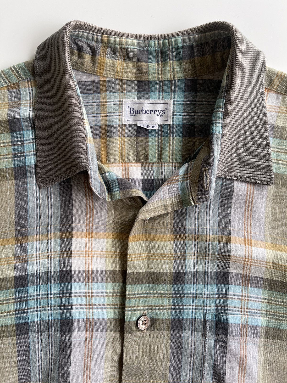 Burberry Vintage Burberrys Checked Shirt Size US M / EU 48-50 / 2 - 5 Thumbnail