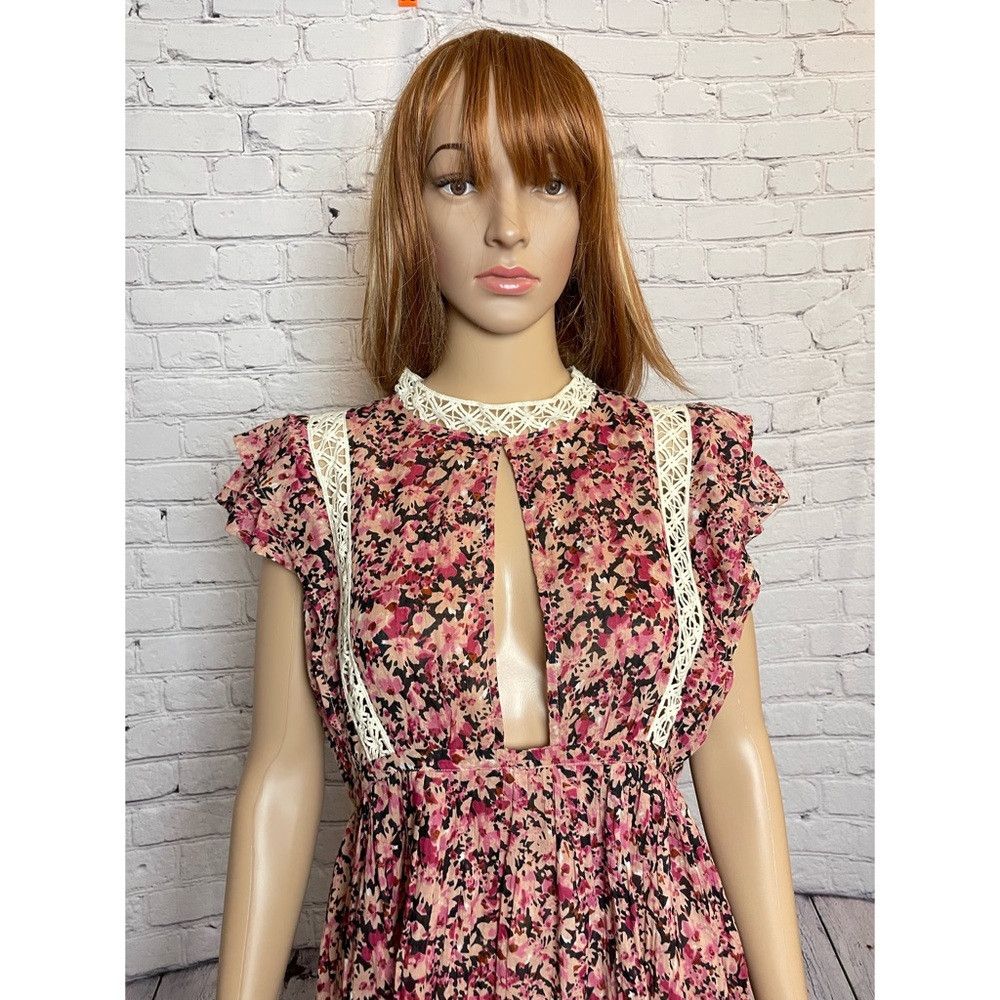 Free People NWT New $88 Free People Eva Cotton Tunic Top Cherry Dress S Size S / US 4 / IT 40 - 9 Thumbnail