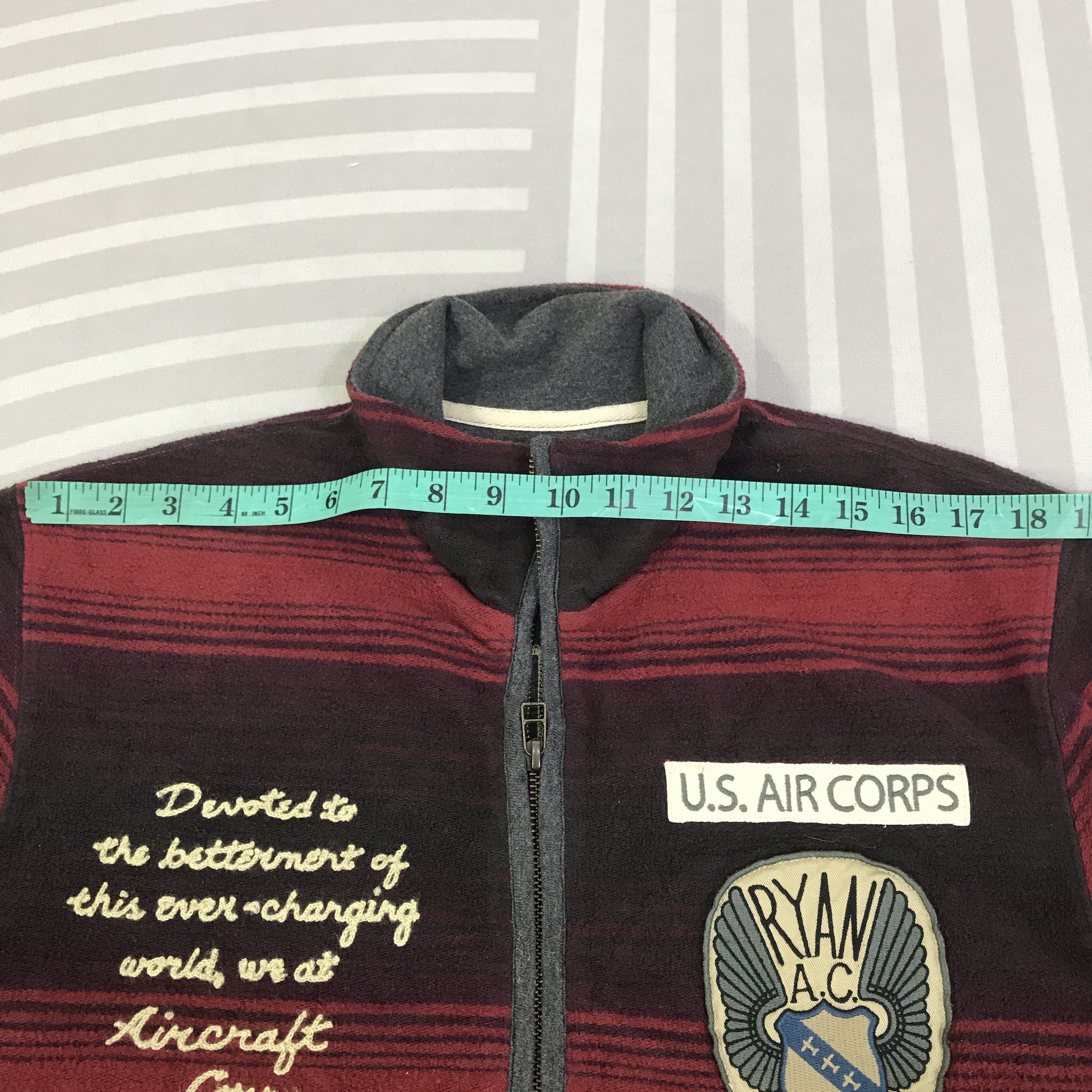 Avirex Vintage Avirex U.S Air Corps Zipper Jacket K124B6 Size US L / EU 52-54 / 3 - 6 Thumbnail
