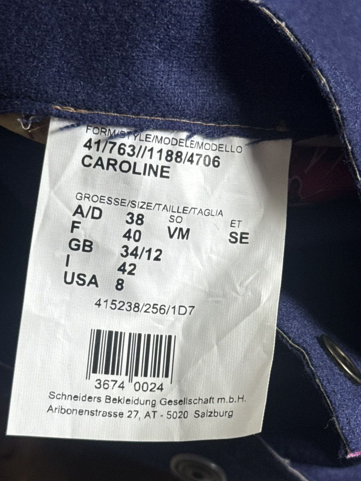 Schneiders Schneiders Salzburg USA8/I42/F40 jacket coat hooded Size M / US 6-8 / IT 42-44 - 7 Thumbnail