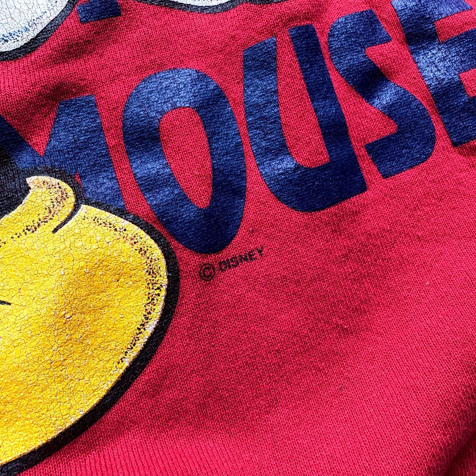 Mickey Mouse Vintage Baggy 90s Mickey Mouse Sweatshirt XL Size US XL / EU 56 / 4 - 3 Thumbnail