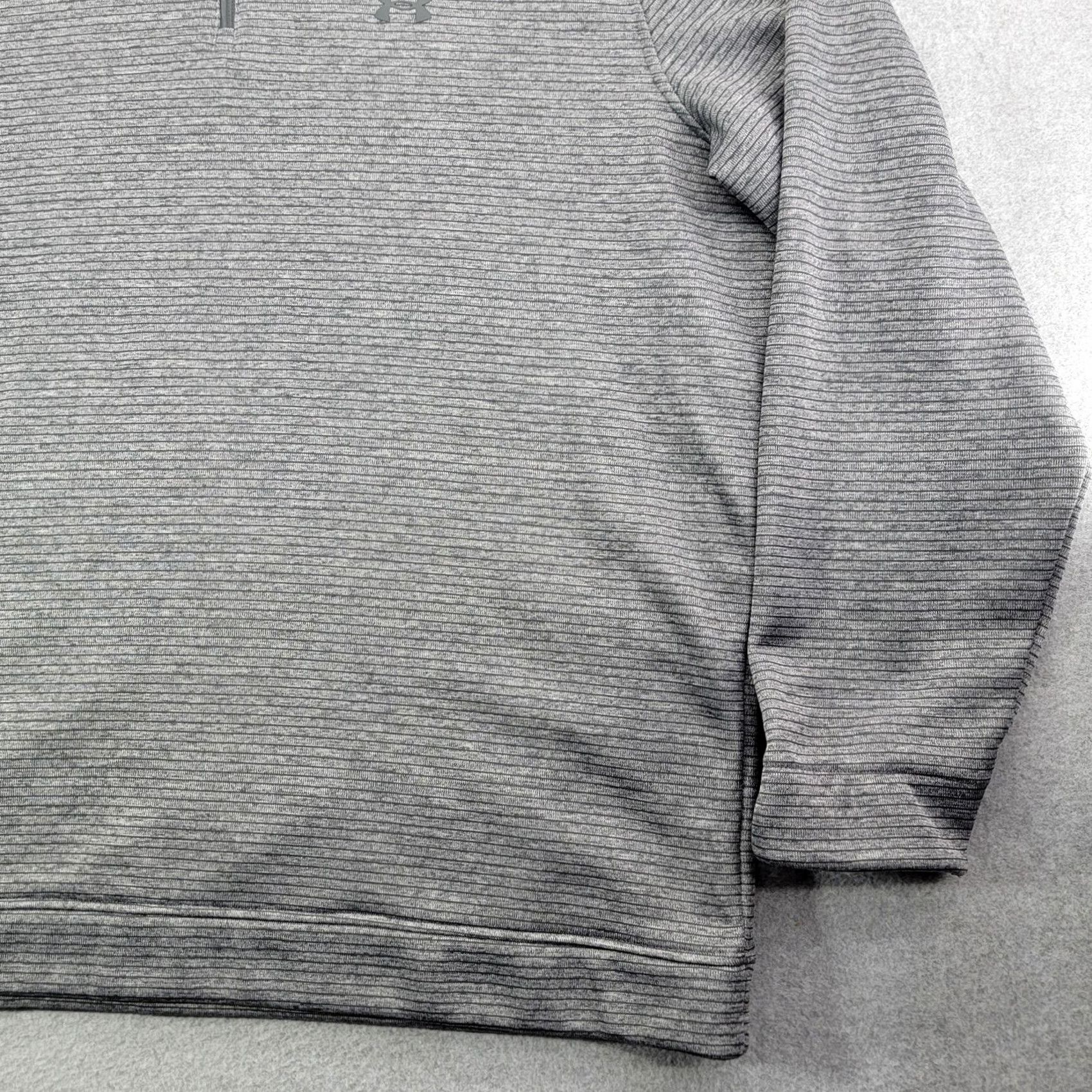 Under Armour Under Armour Golf Pullover Mens 3XLT Gray Storm Fleece 1/4 Zip Long Sleeve Size US XXL / EU 58 / 5 - 6 Thumbnail