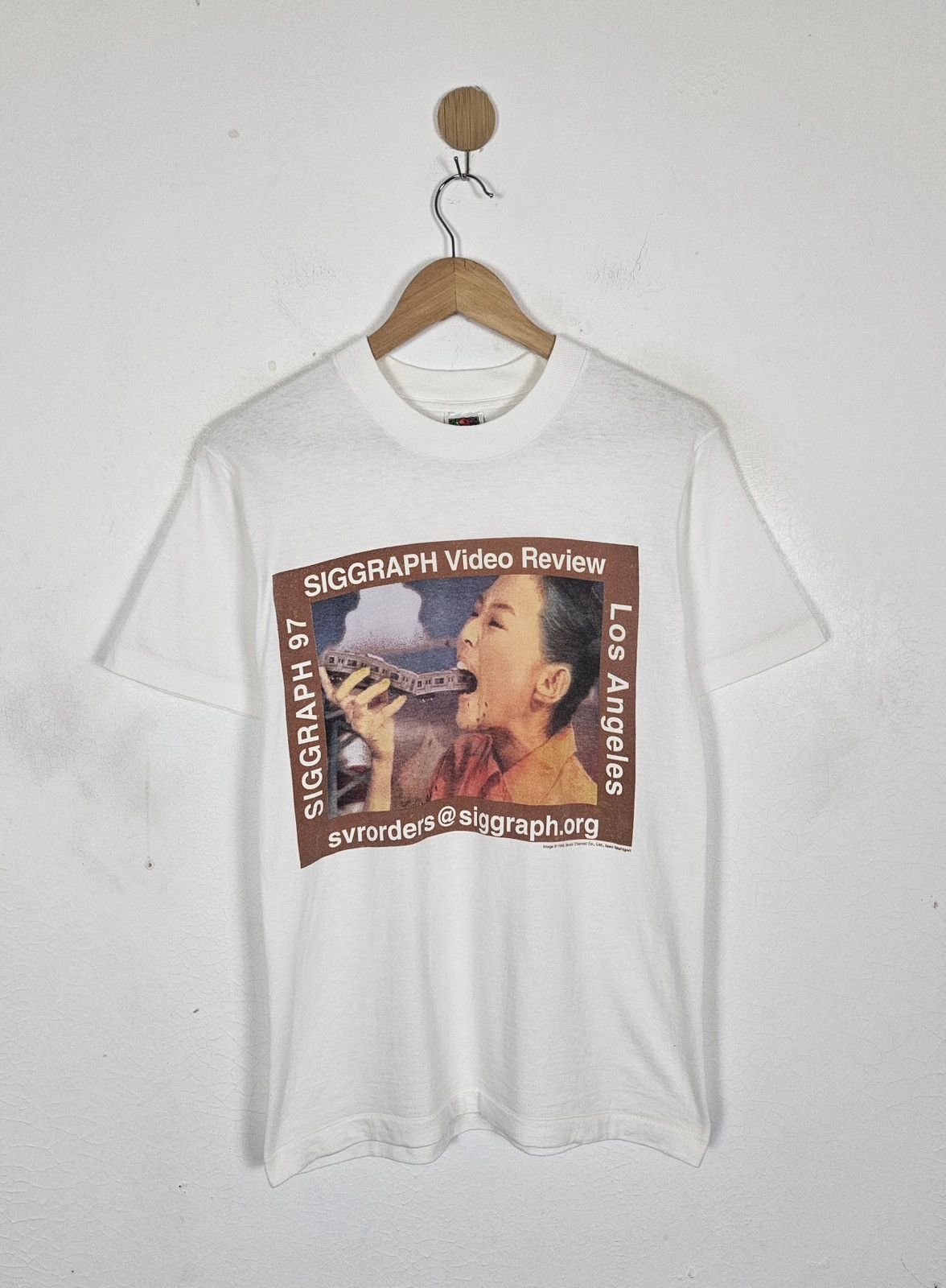 Vintage The Films of SIGGRAPH 97 by Isao Nishigori MTV Japan tee Size US S / EU 44-46 / 1 - 1 Thumbnail
