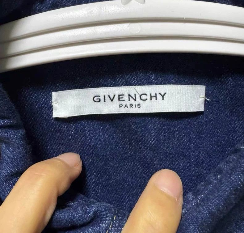 Givenchy Givenchy Striped Denim Jacket 2506-Nextarrow Size US L / EU 52-54 / 3 - 3 Thumbnail