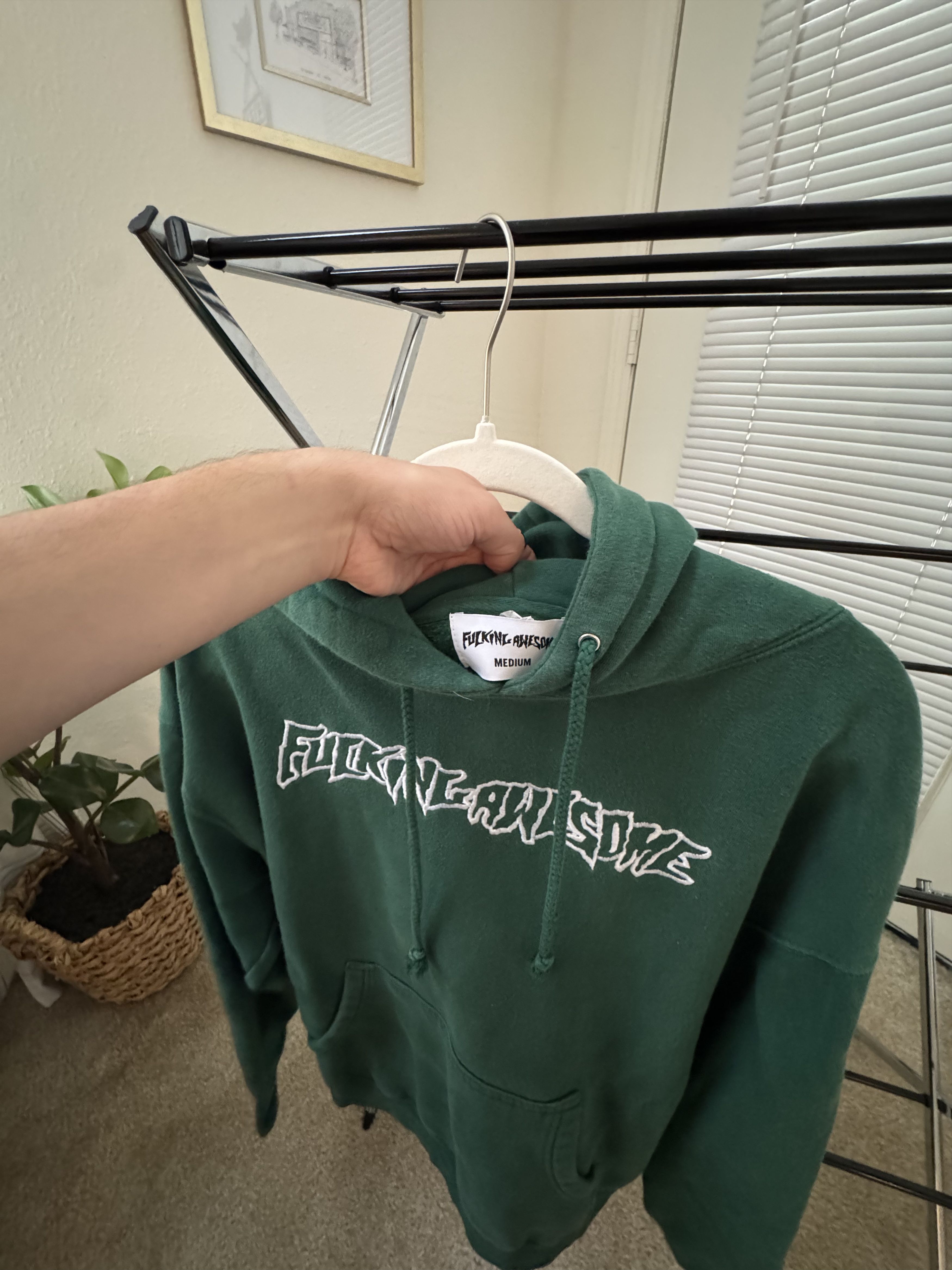Fucking Awesome Fucking Awesome Embroidered Logo Hoodie 2016 Size US M / EU 48-50 / 2 - 3 Thumbnail