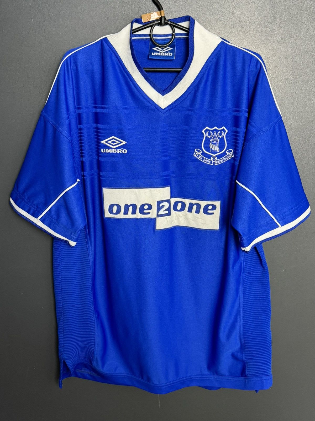 Umbro Everton 99/00 Home Football Jersey Size US XL / EU 56 / 4 - 1 Thumbnail